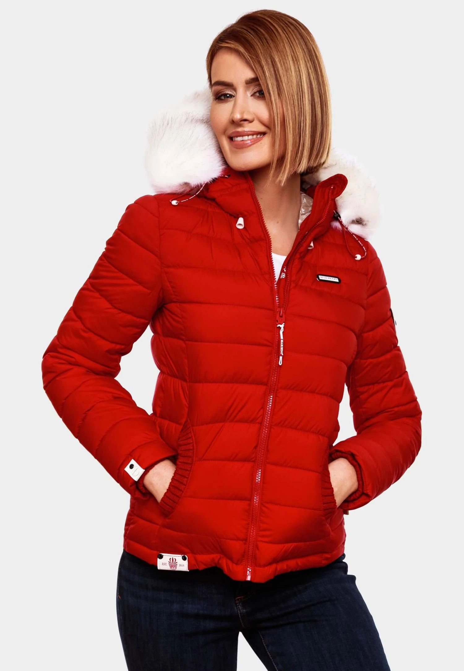 Marikoo Chaqueta De Invierno - Light Red 1 Marikoo Chaqueta De Invierno - Light Red