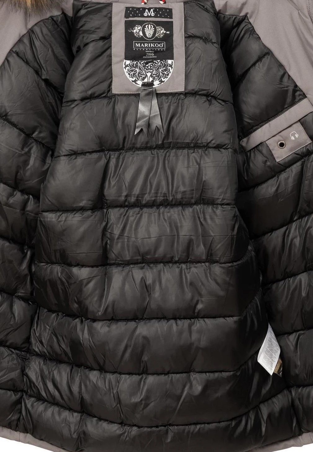 Marikoo Karmaa - Abrigo De Invierno - Grey 5 Marikoo Karmaa - Abrigo De Invierno - Grey - Imagen 5