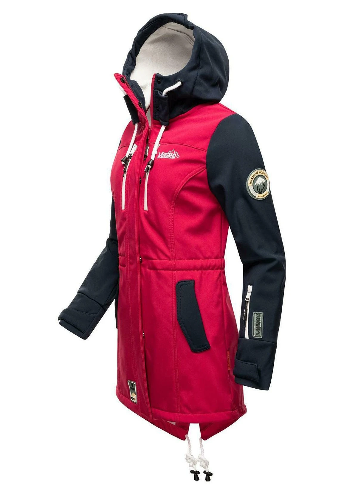 Marikoo Zimtzicke - Parka - Fuchsia Navy 2 Marikoo Zimtzicke - Parka - Fuchsia Navy - Imagen 2