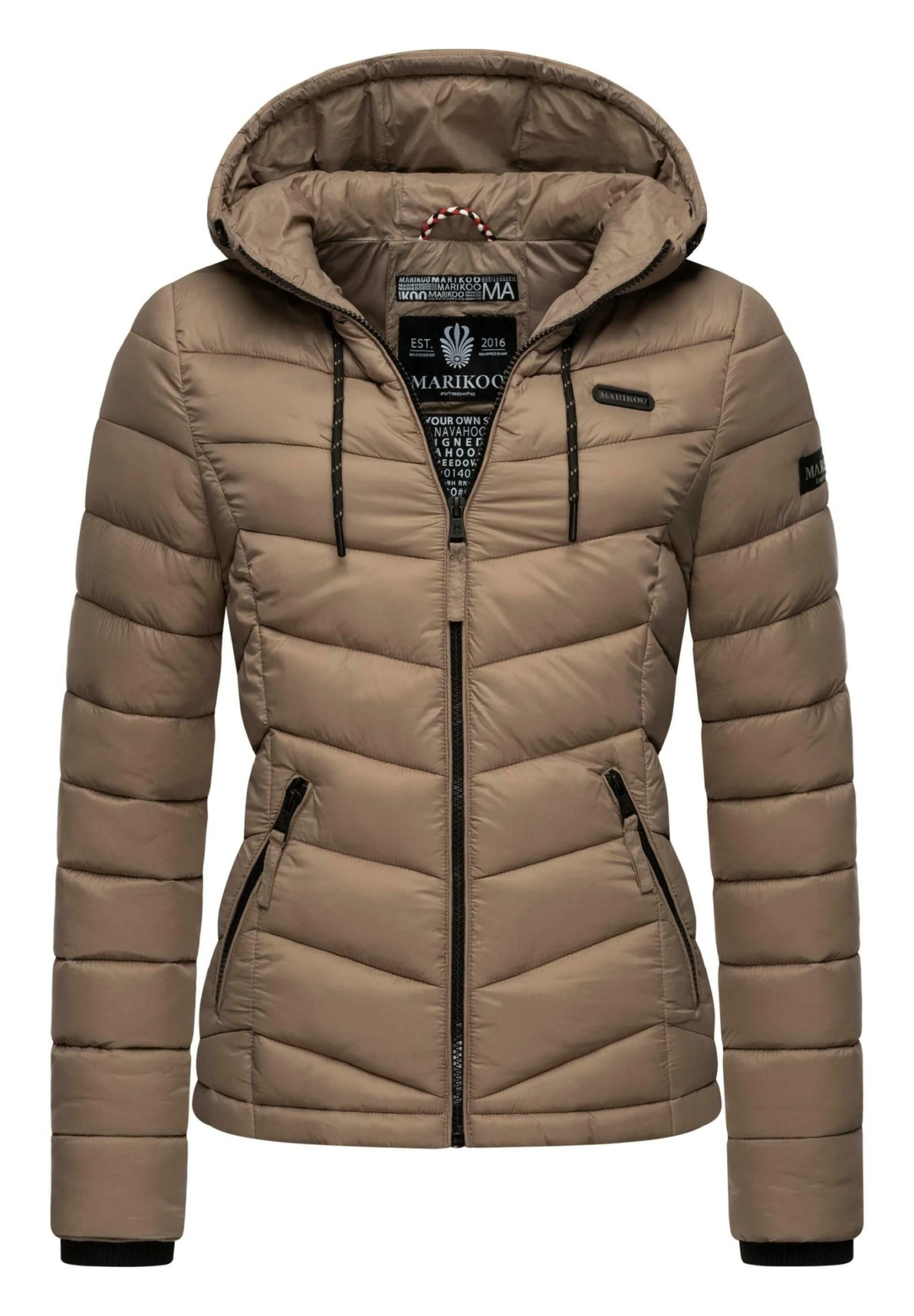 Marikoo Kuala - Chaqueta De Entretiempo - Taupe Grey 5 Marikoo Kuala - Chaqueta De Entretiempo - Taupe Grey - Imagen 5