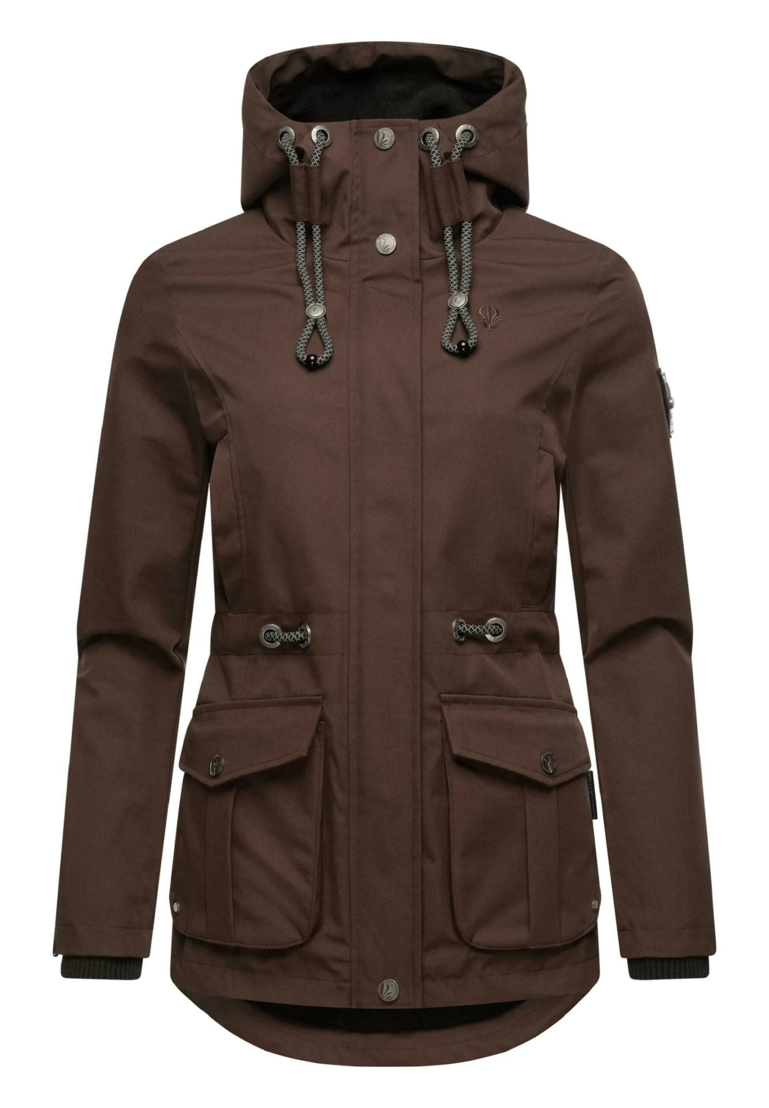 Marikoo Babetaa- Parka - Dark Choco 1 Marikoo Babetaa- Parka - Dark Choco