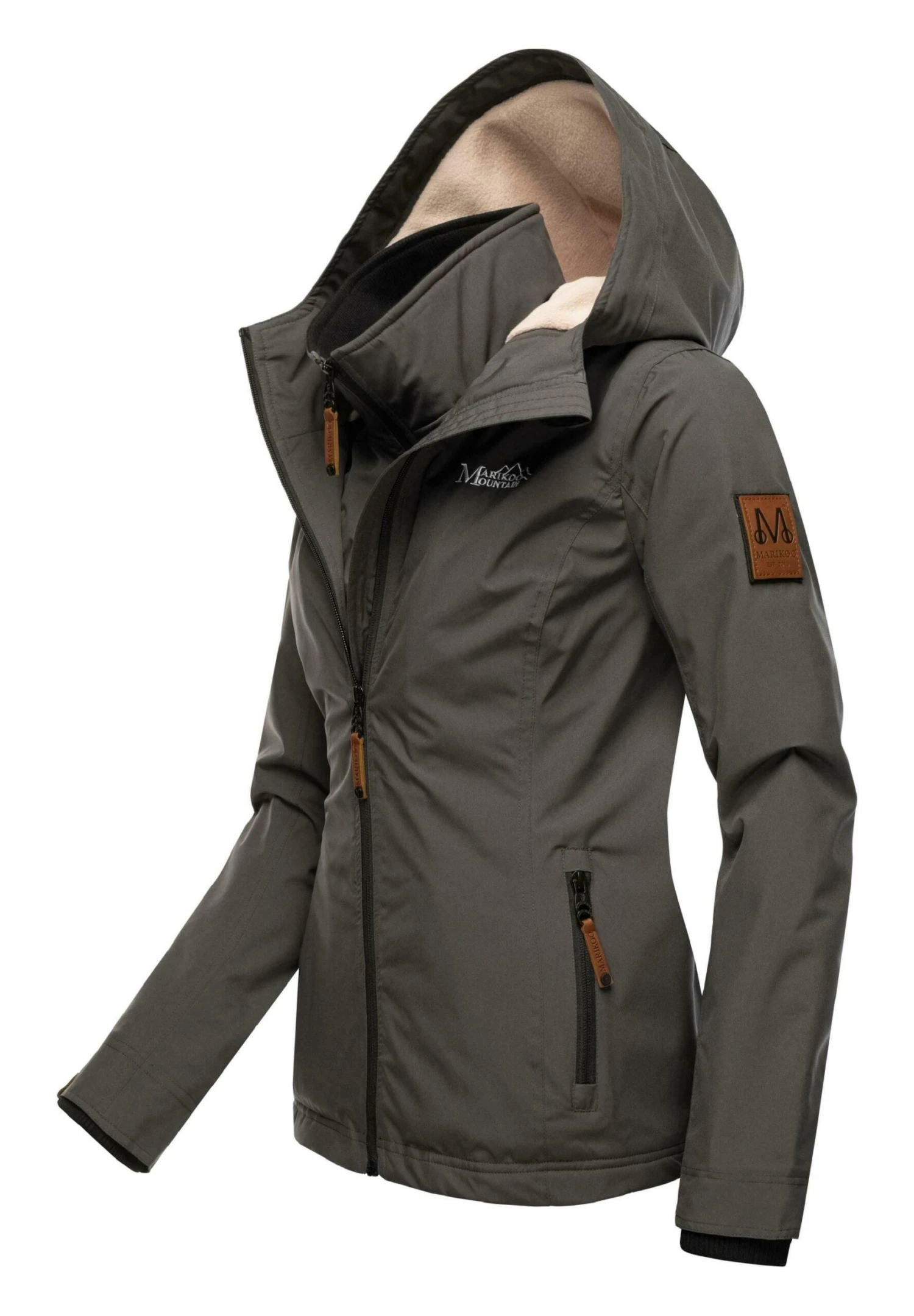 Marikoo Erdbeere - Chaqueta Outdoor - Dark Grey 3 Marikoo Erdbeere - Chaqueta Outdoor - Dark Grey - Imagen 3