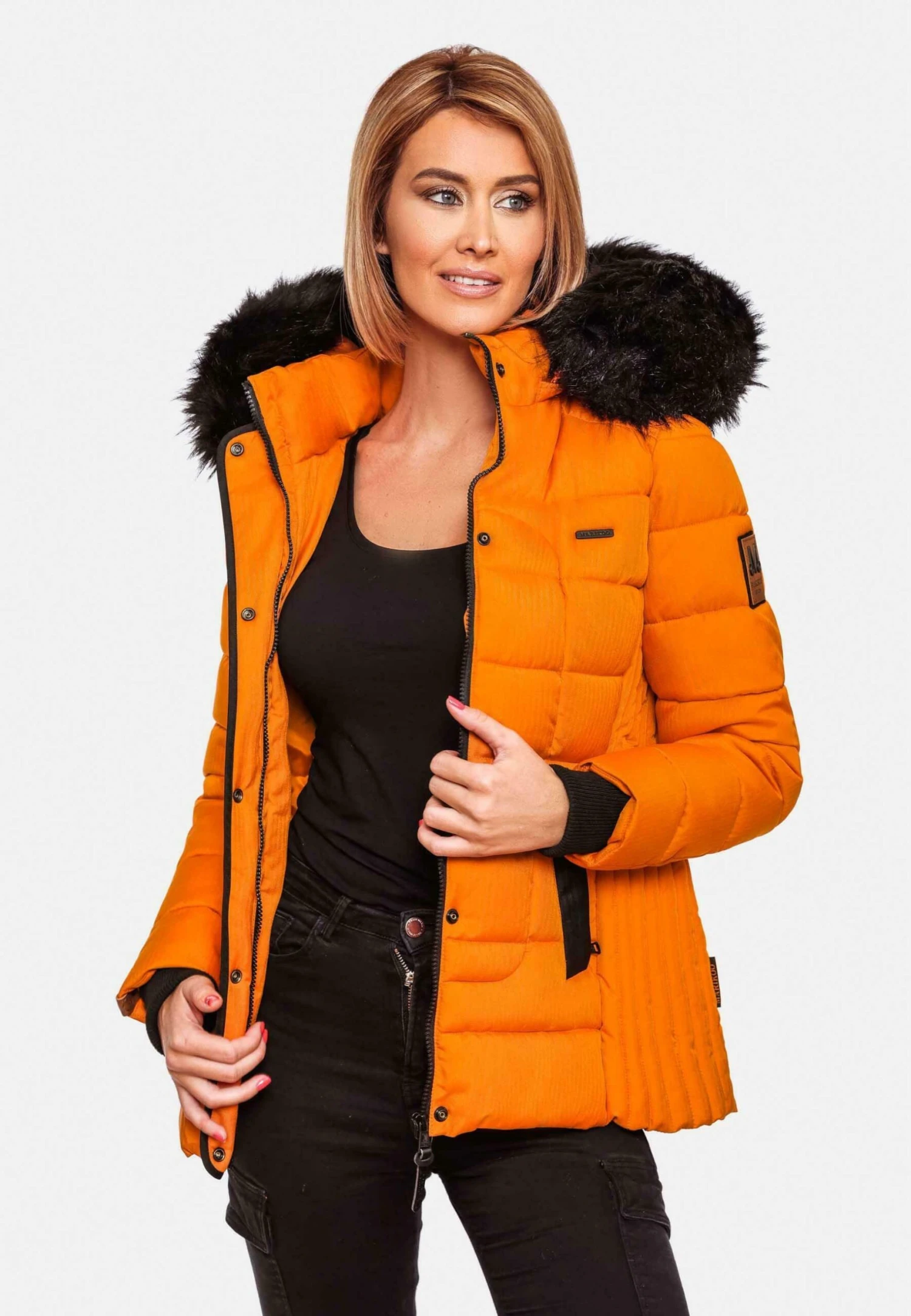 Marikoo Unique - Chaqueta De Invierno - Burnt Orange 3 Marikoo Unique - Chaqueta De Invierno - Burnt Orange - Imagen 3