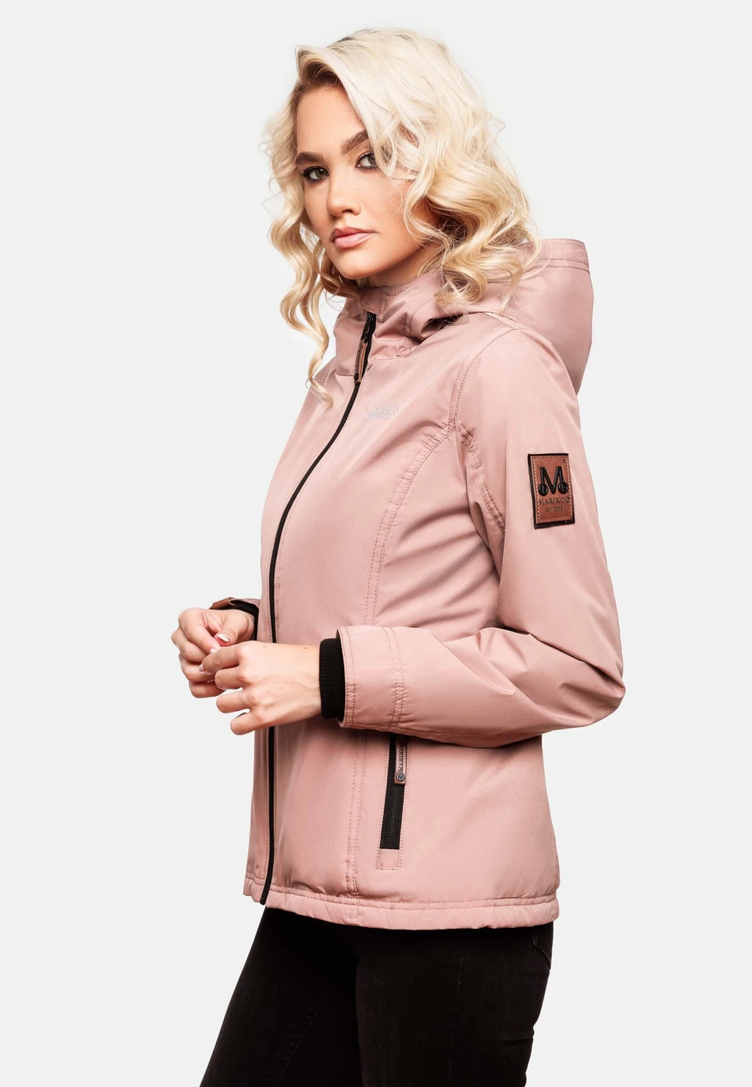 Marikoo Brombeere - Chaqueta Outdoor - Powder Rose 4 Marikoo Brombeere - Chaqueta Outdoor - Powder Rose - Imagen 4
