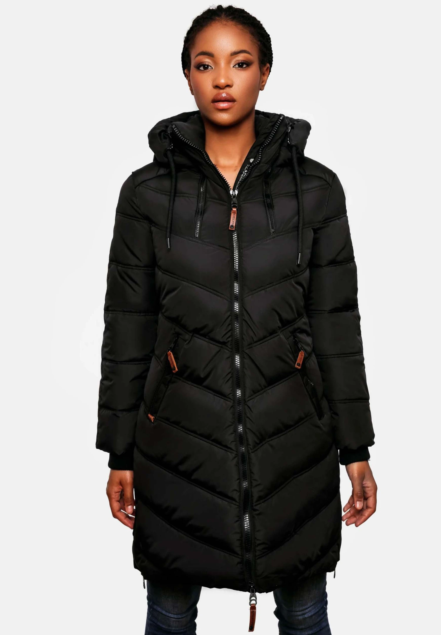 Marikoo Armasa - Abrigo De Invierno - Schwarz 1 Marikoo Armasa - Abrigo De Invierno - Schwarz