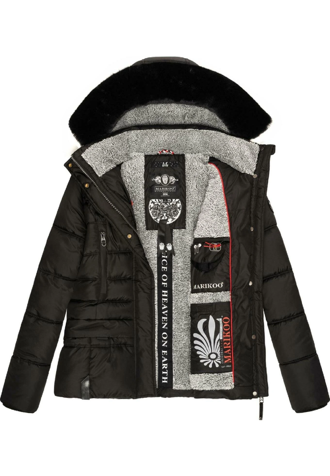 Marikoo Loveleen - Chaqueta De Invierno - Black 6 Marikoo Loveleen - Chaqueta De Invierno - Black - Imagen 6