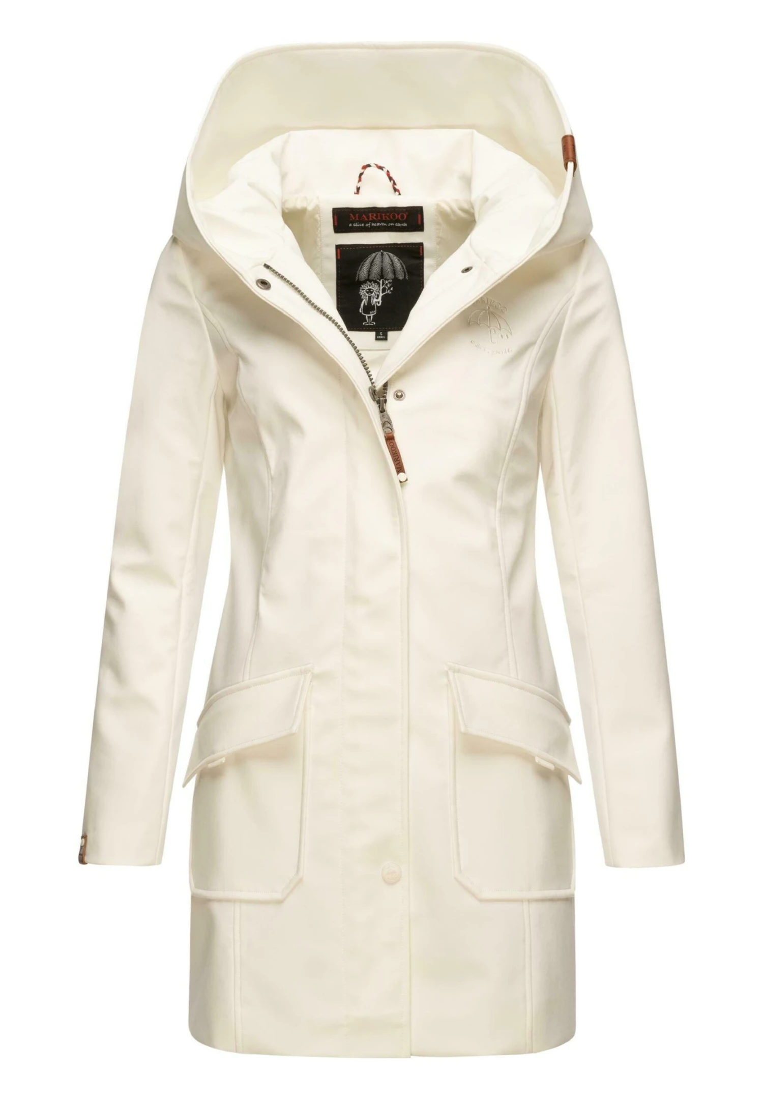 Marikoo Mayleen - Impermeable - Offwhite 5 Marikoo Mayleen - Impermeable - Offwhite - Imagen 5