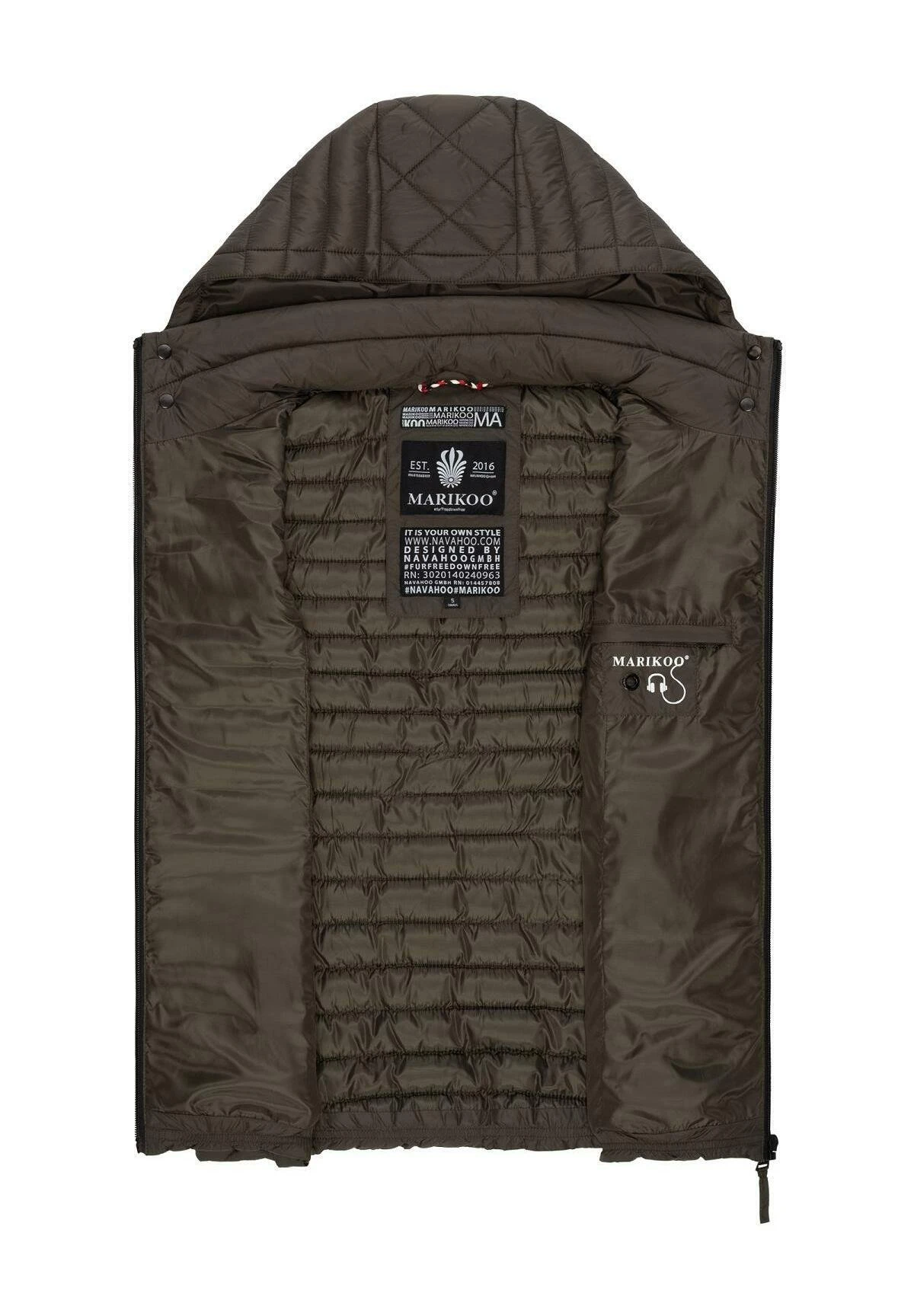 Marikoo Hasenpfote - Chaleco - Anthracite 4 Marikoo Hasenpfote - Chaleco - Anthracite - Imagen 4