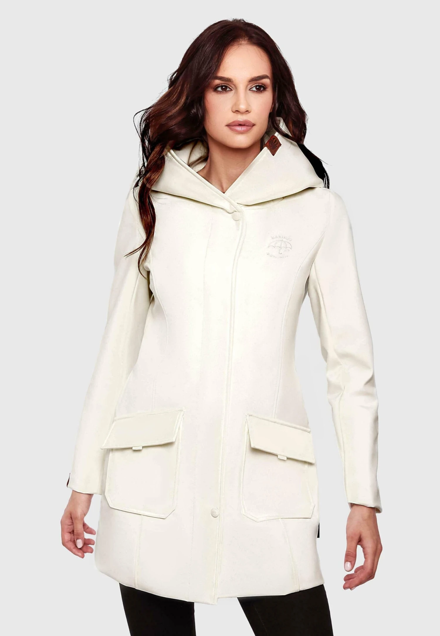 Marikoo Mayleen - Impermeable - Offwhite 1 Marikoo Mayleen - Impermeable - Offwhite