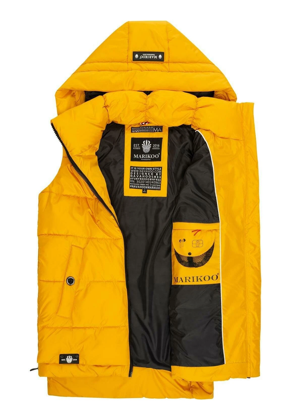 Marikoo Zarinaa - Chaleco - Yellow 5 Marikoo Zarinaa - Chaleco - Yellow - Imagen 5