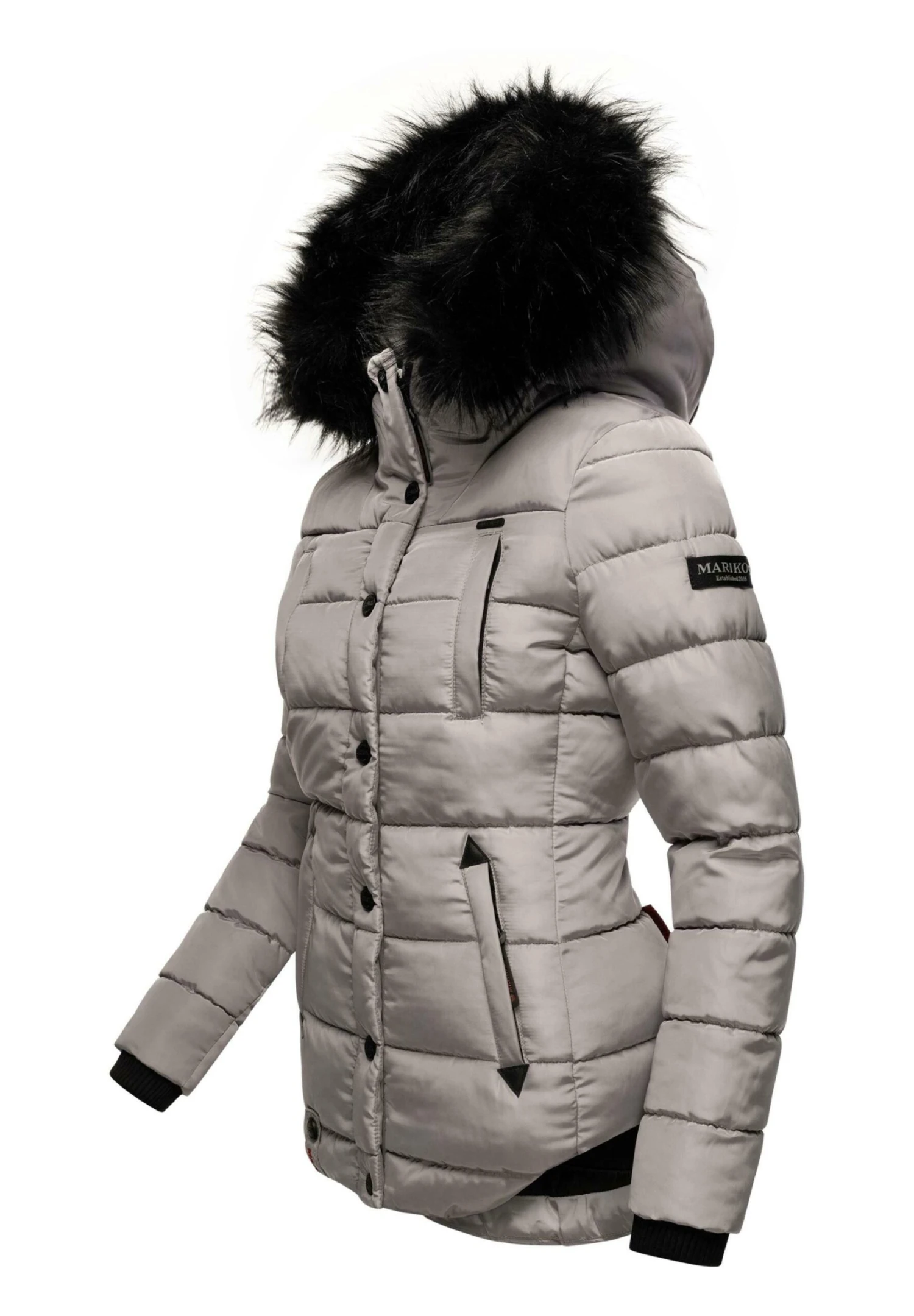 Marikoo Lotusblüte - Chaqueta De Invierno - Zinc Grey 2 Marikoo Lotusblüte - Chaqueta De Invierno - Zinc Grey - Imagen 2