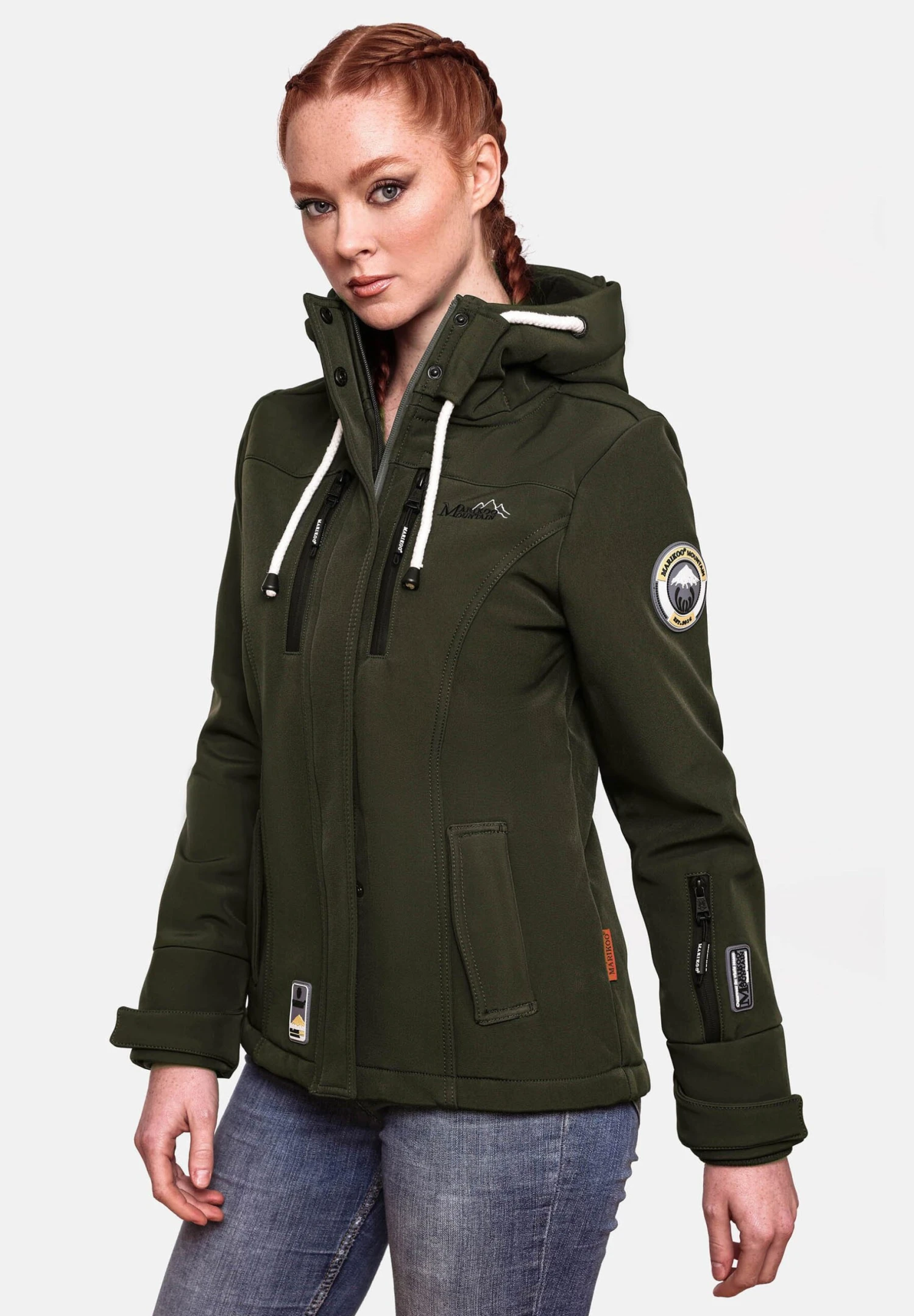 Marikoo Funktions - Chaqueta Outdoor - Olive 3 Marikoo Funktions - Chaqueta Outdoor - Olive - Imagen 3