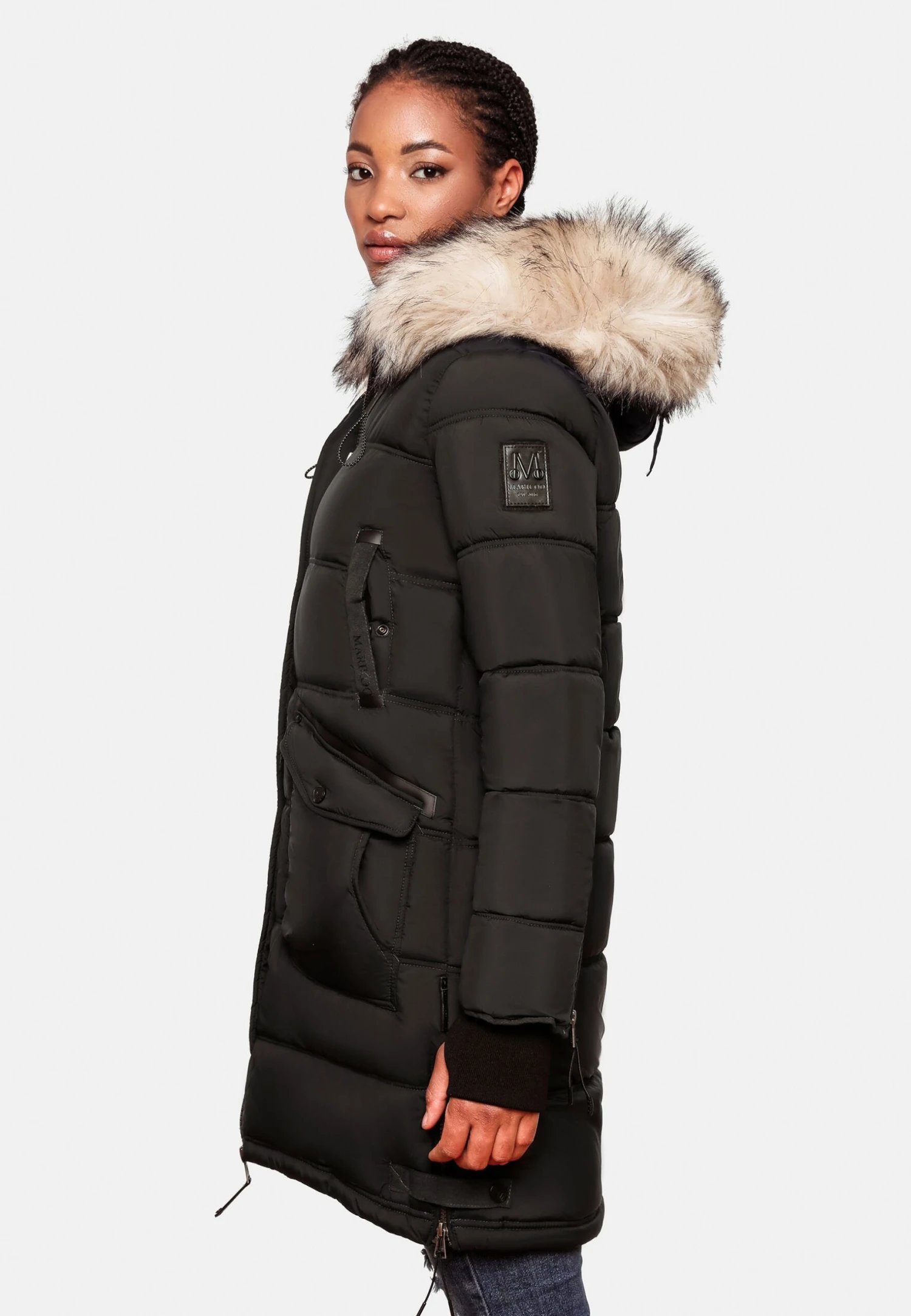 Marikoo Chaskaa - Abrigo De Invierno - Black 3 Marikoo Chaskaa - Abrigo De Invierno - Black - Imagen 3