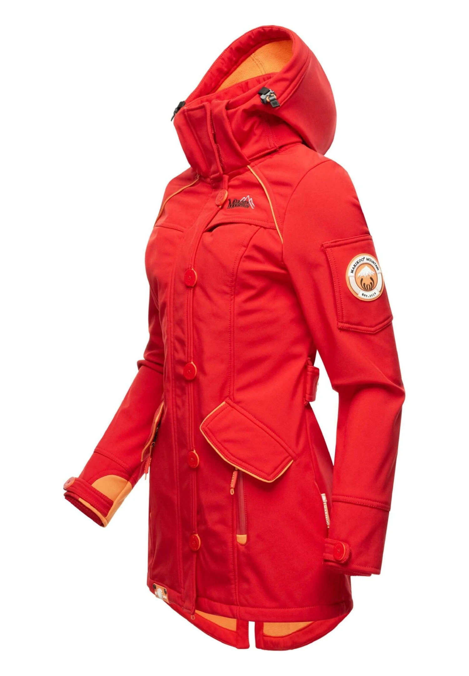 Marikoo Soulinaa - Parka - Light Red 2 Marikoo Soulinaa - Parka - Light Red - Imagen 2