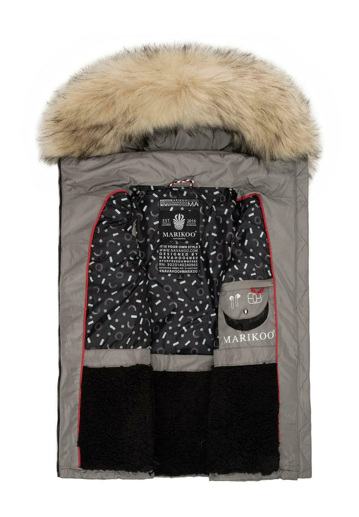 Marikoo Chaleco - Grey 5 Marikoo Chaleco - Grey - Imagen 5