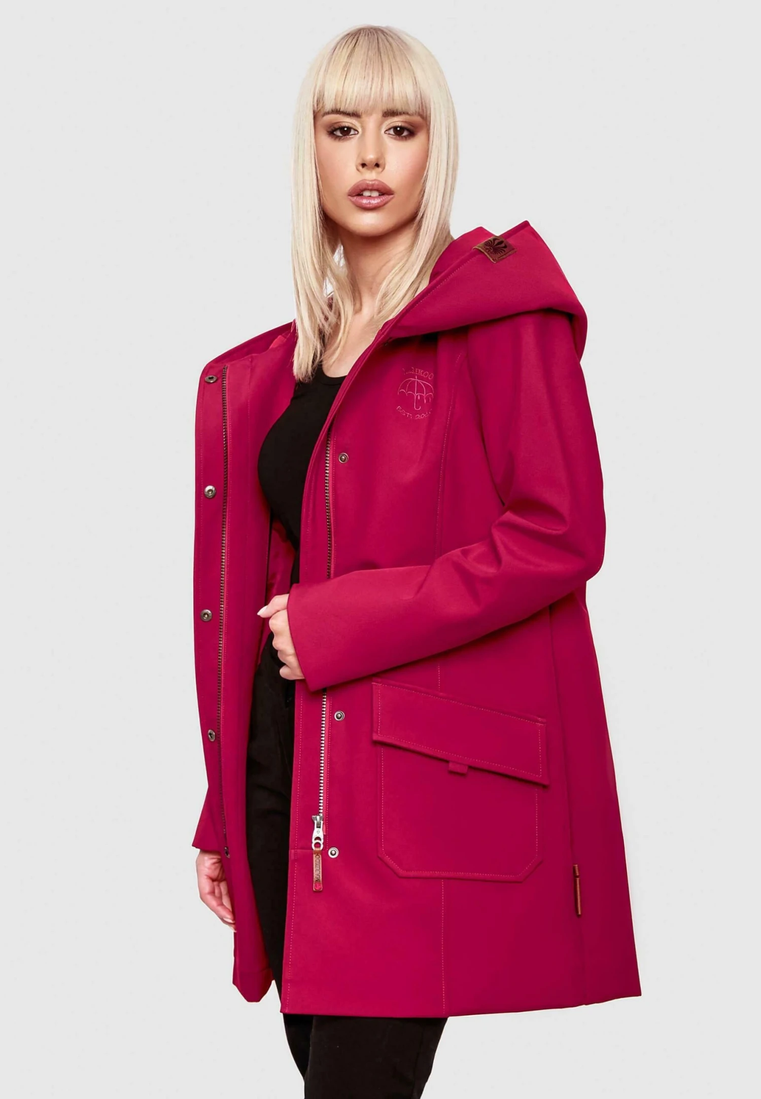 Marikoo Mayleen - Parka - Fuchsia 4 Marikoo Mayleen - Parka - Fuchsia - Imagen 4
