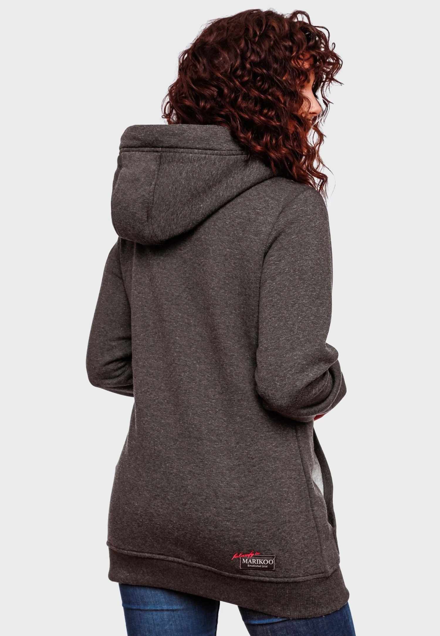 Marikoo Izuyaa - Jersey Con Capucha - Dark Grey Melange 2 Marikoo Izuyaa - Jersey Con Capucha - Dark Grey Melange - Imagen 2