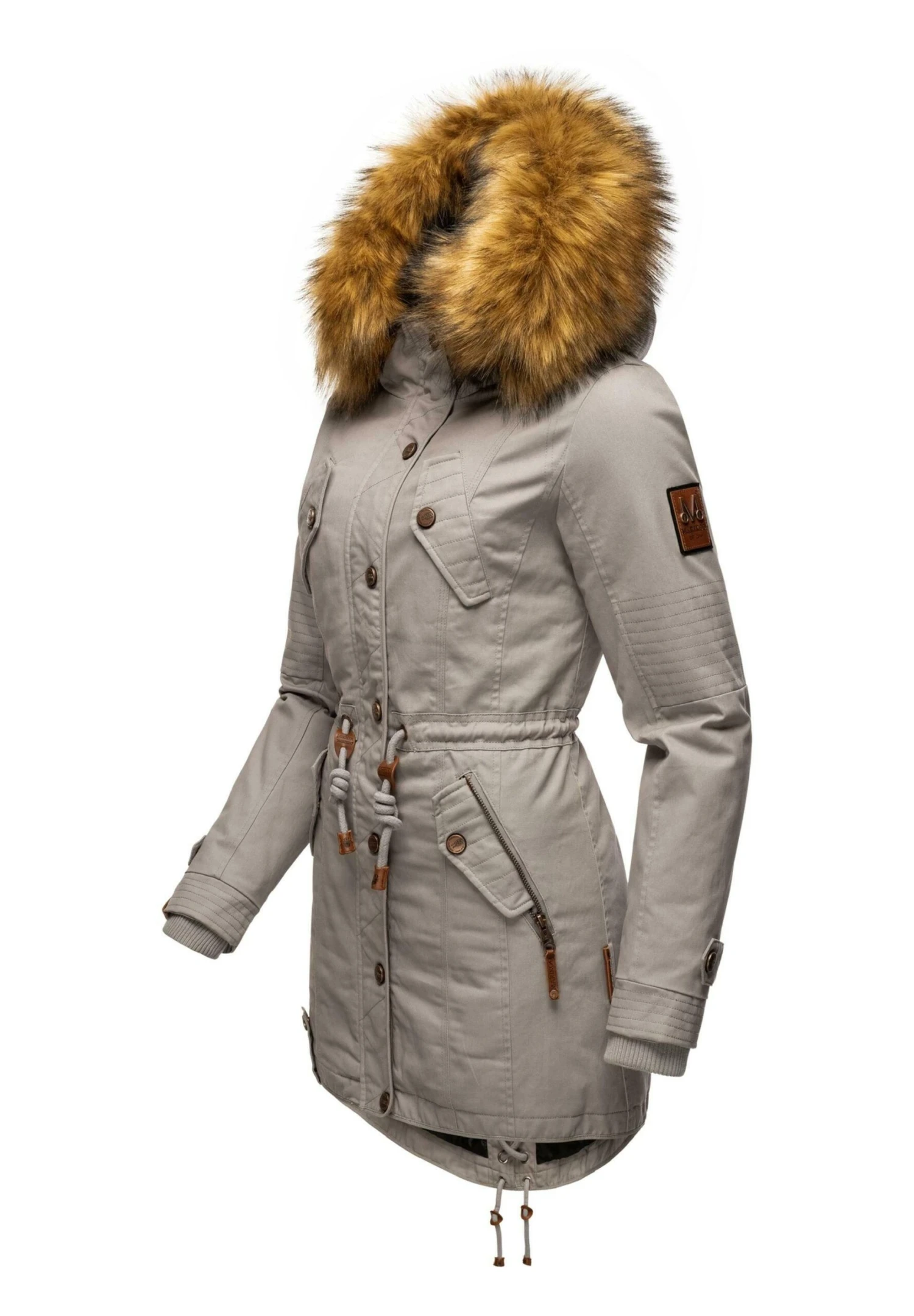 Marikoo Viva- Abrigo De Invierno - Zinc Grey 2 Marikoo Viva- Abrigo De Invierno - Zinc Grey - Imagen 2