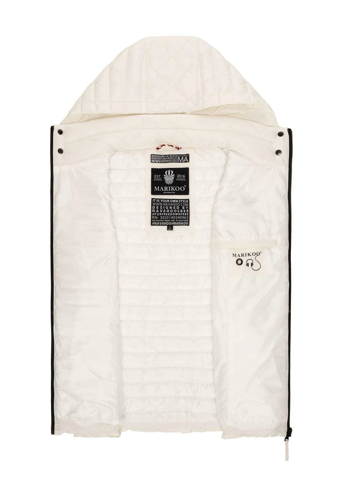 Marikoo Hasenpfote - Chaleco - Offwhite 4 Marikoo Hasenpfote - Chaleco - Offwhite - Imagen 4