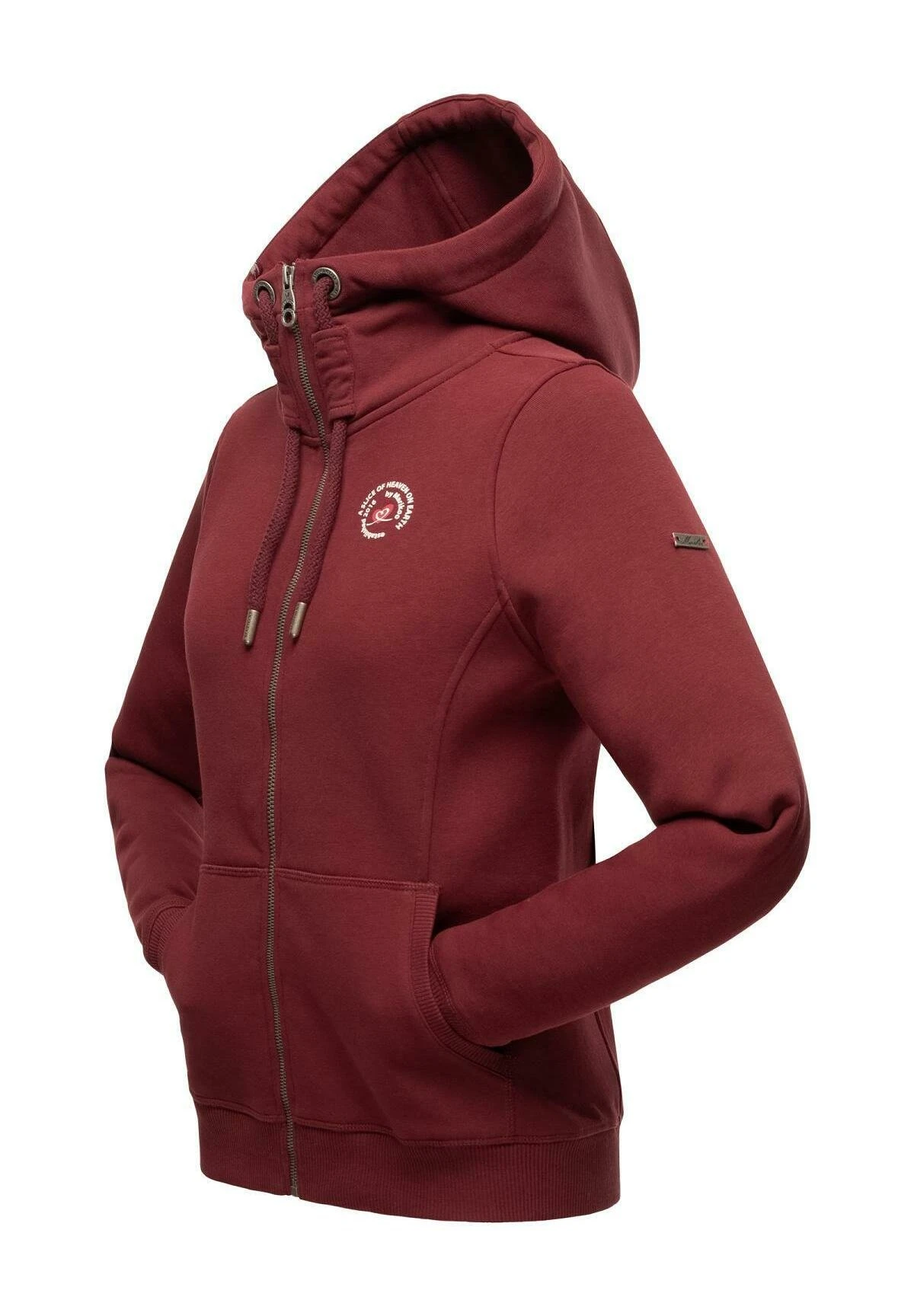 Marikoo Setsunaa - Sudadera Con Cremallera - Bordeaux 7 Marikoo Setsunaa - Sudadera Con Cremallera - Bordeaux - Imagen 7