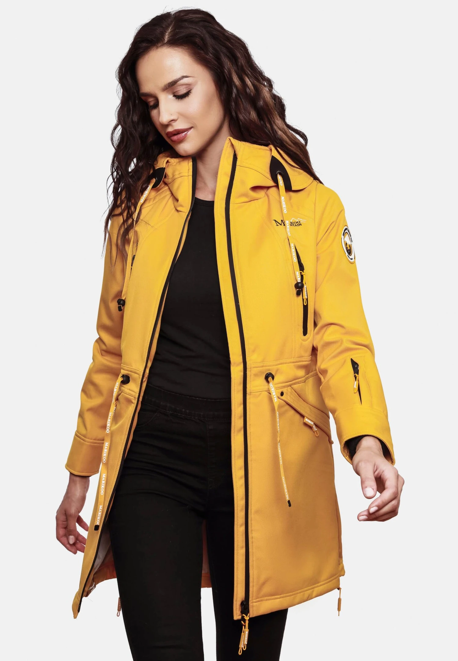 Marikoo Racquelle - Parka - Amber Yellow 4 Marikoo Racquelle - Parka - Amber Yellow - Imagen 4