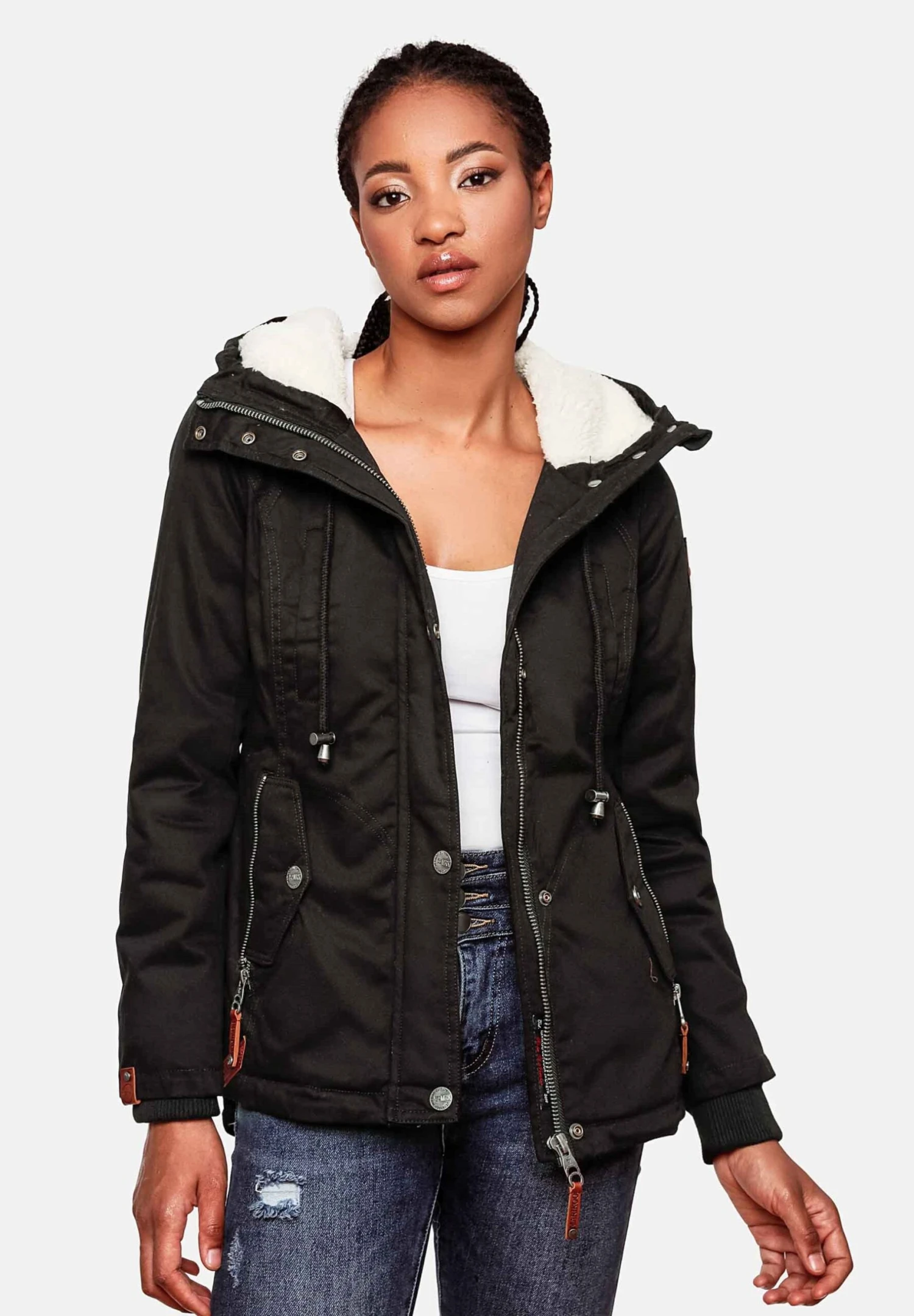 Marikoo Manolya - Abrigo De Invierno - Black 4 Marikoo Manolya - Abrigo De Invierno - Black - Imagen 4