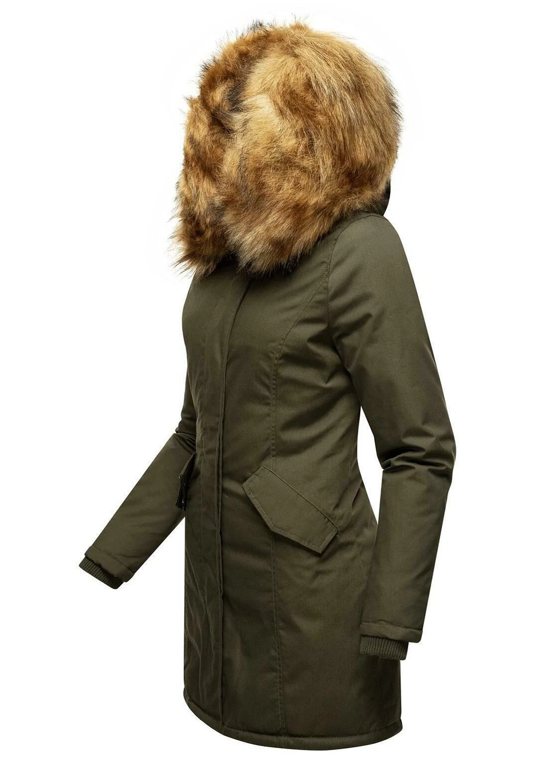 Marikoo Karmaa - Abrigo De Invierno - Olive 2 Marikoo Karmaa - Abrigo De Invierno - Olive - Imagen 2