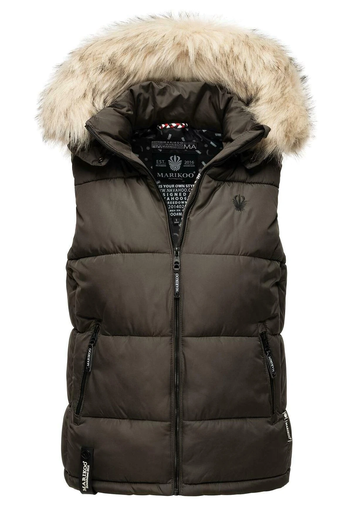 Marikoo Chaleco - Anthracite 1 Marikoo Chaleco - Anthracite