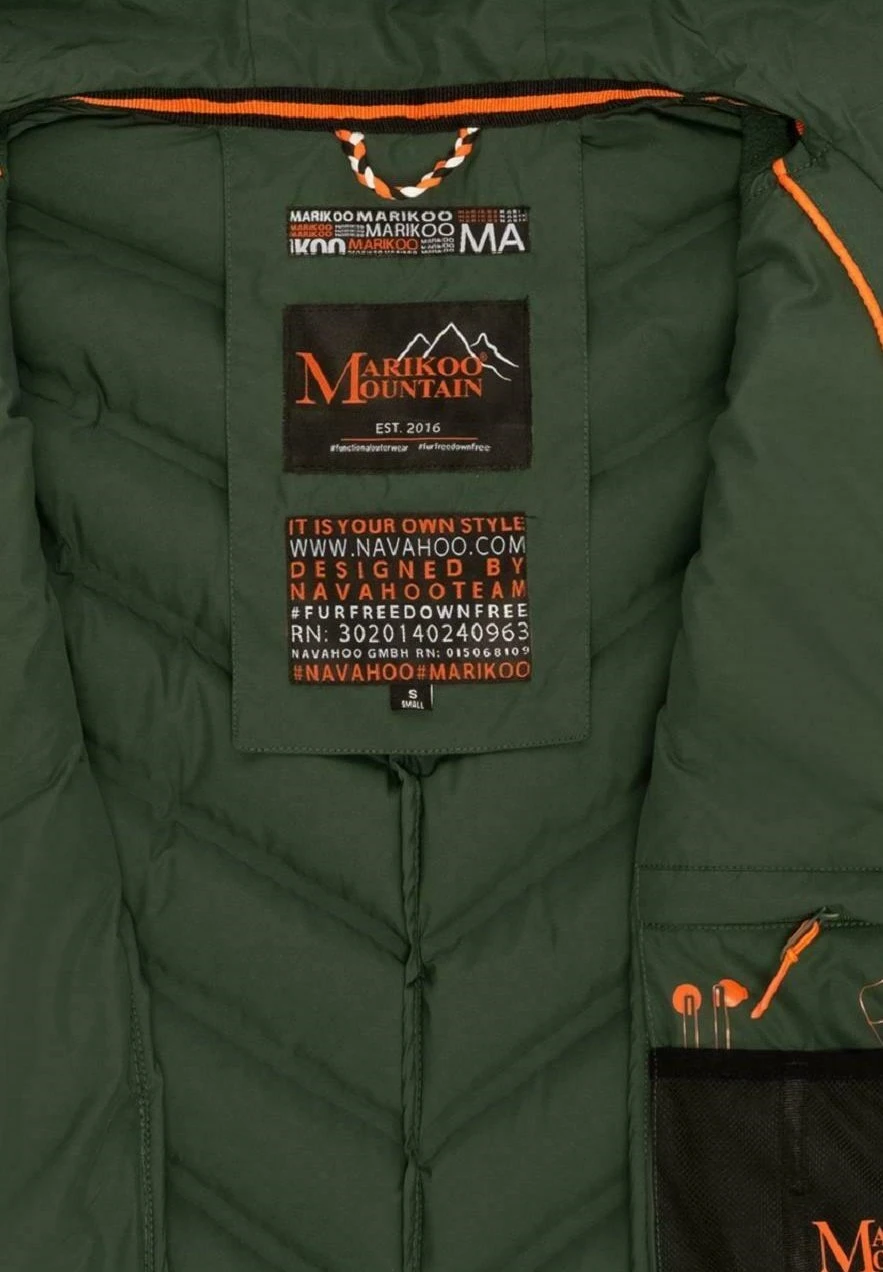 Marikoo Mount Haruna - Chaqueta De Entretiempo - Dark Green 4 Marikoo Mount Haruna - Chaqueta De Entretiempo - Dark Green - Imagen 4