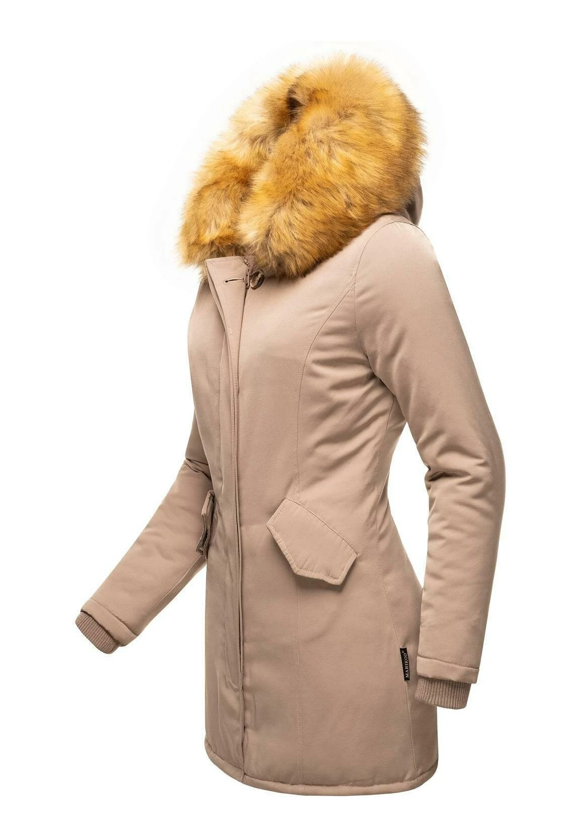 Marikoo Karmaa - Abrigo De Invierno - Taupe 2 Marikoo Karmaa - Abrigo De Invierno - Taupe - Imagen 2