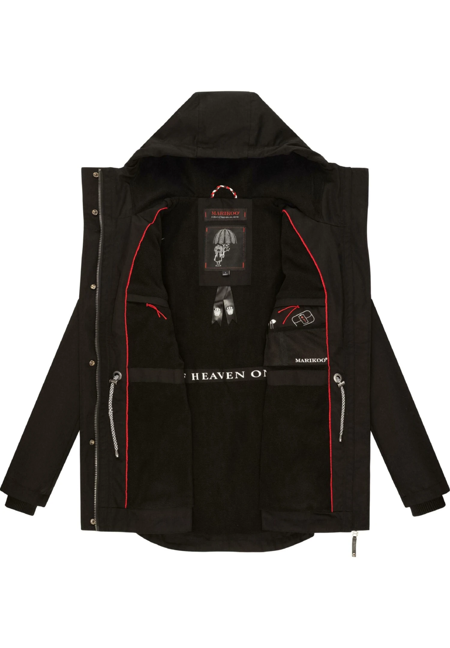 Marikoo Babetaa- Parka - Black 4 Marikoo Babetaa- Parka - Black - Imagen 4