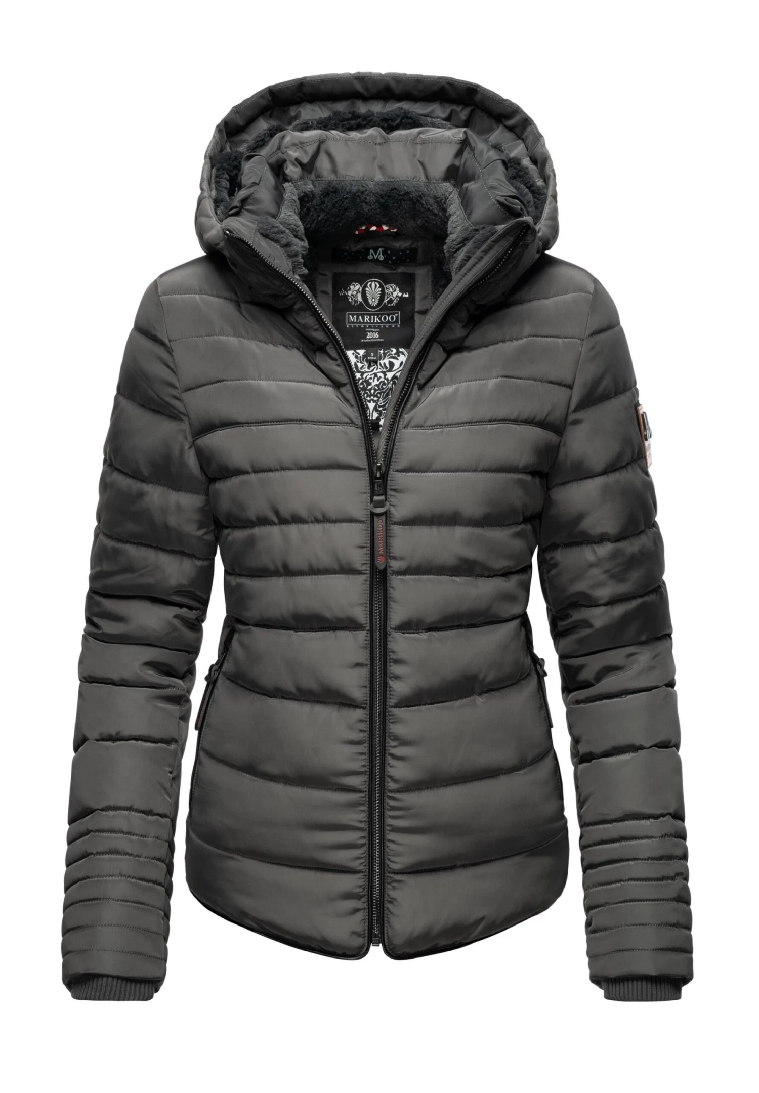 Marikoo Amber - Chaqueta De Invierno - Dark Grey 1 Marikoo Amber - Chaqueta De Invierno - Dark Grey