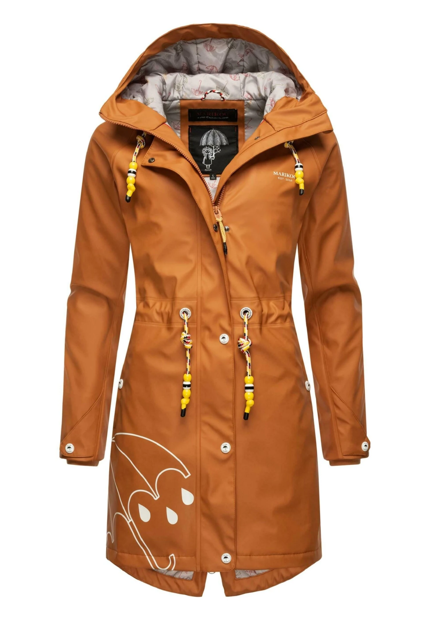 Marikoo Dancing Umbrella - Impermeable - Rusty Cinnamon 5 Marikoo Dancing Umbrella - Impermeable - Rusty Cinnamon - Imagen 5