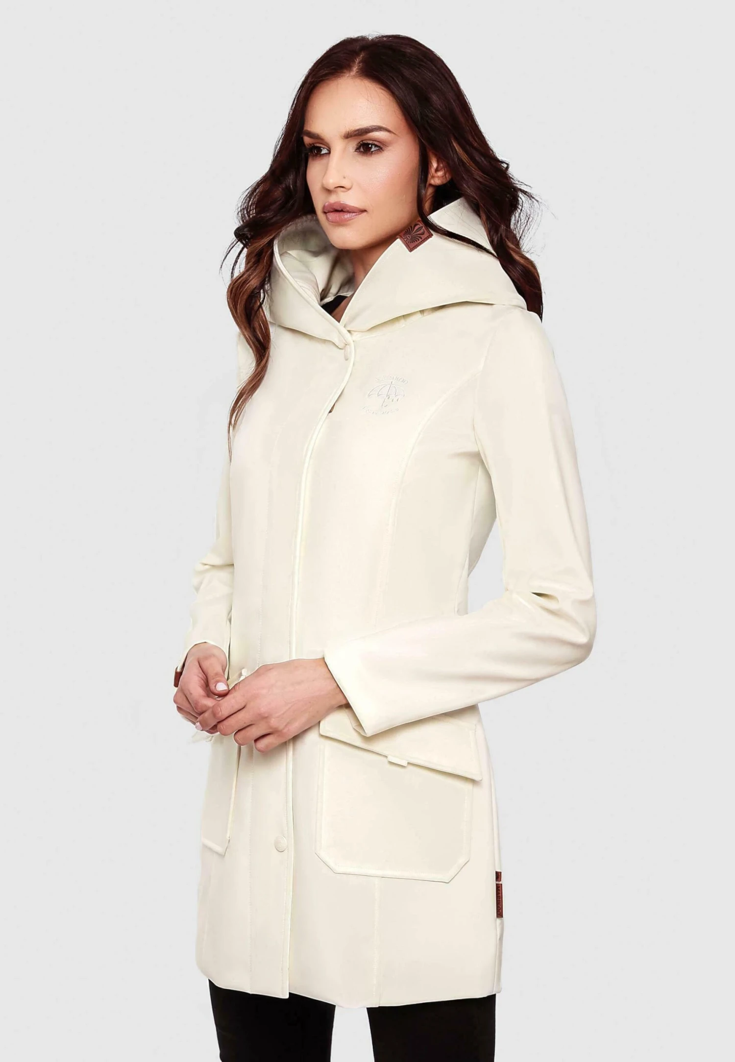 Marikoo Mayleen - Impermeable - Offwhite 3 Marikoo Mayleen - Impermeable - Offwhite - Imagen 3
