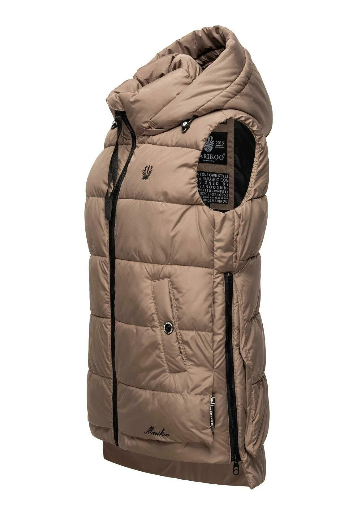 Marikoo Zarinaa - Chaleco - Taupe 4 Marikoo Zarinaa - Chaleco - Taupe - Imagen 4