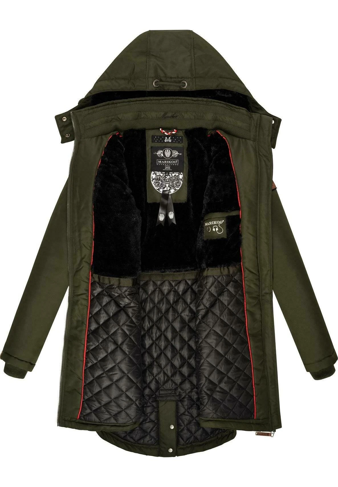 Marikoo Kamii - Abrigo De Invierno - Olive 5 Marikoo Kamii - Abrigo De Invierno - Olive - Imagen 5