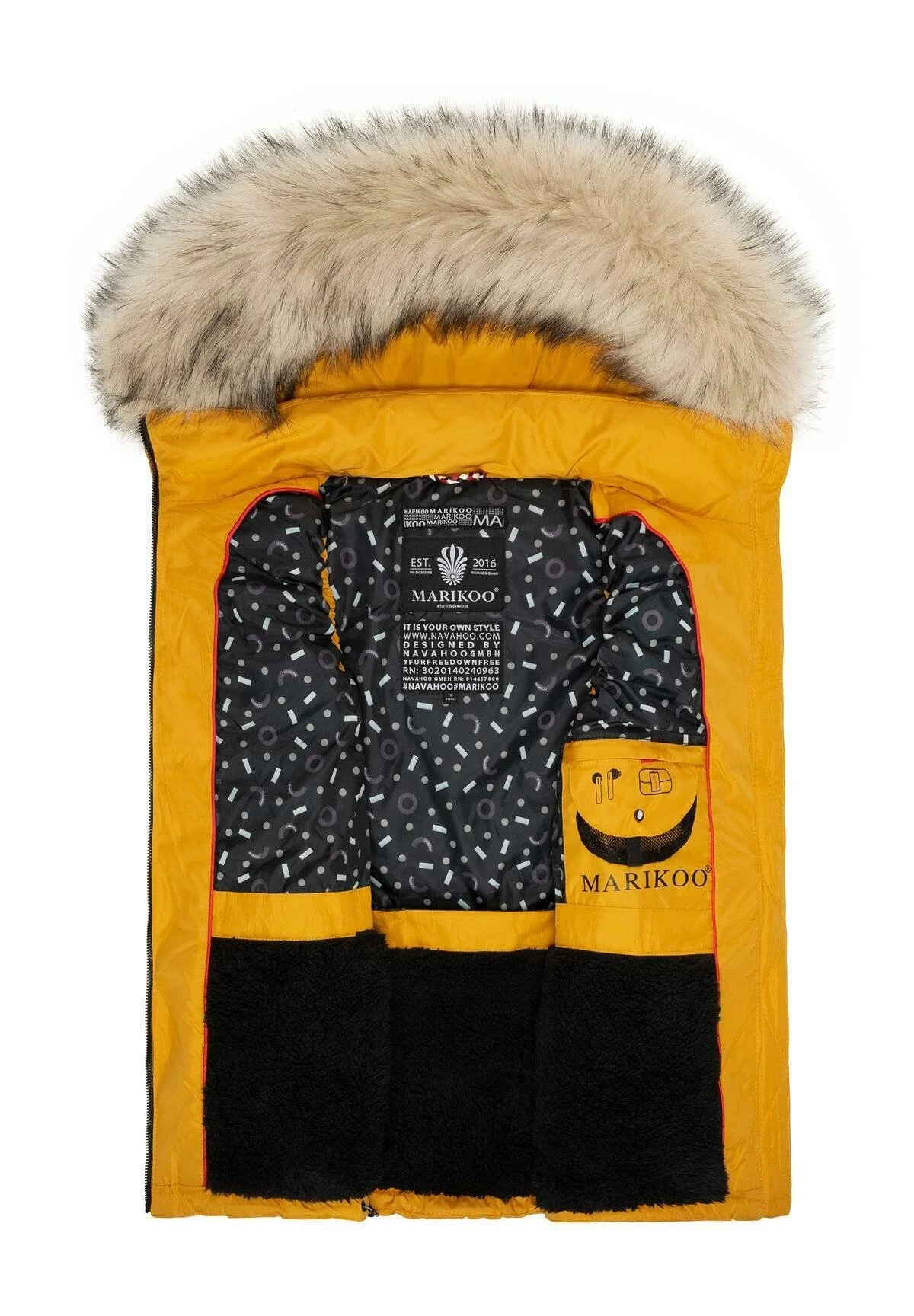 Marikoo Chaleco - Yellow 6 Marikoo Chaleco - Yellow - Imagen 6