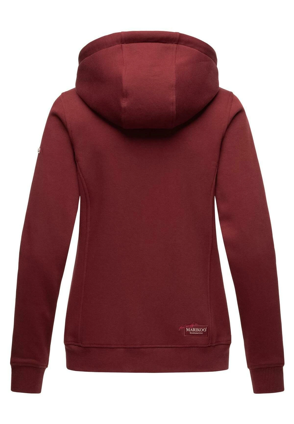 Marikoo Setsunaa - Sudadera Con Cremallera - Bordeaux 5 Marikoo Setsunaa - Sudadera Con Cremallera - Bordeaux - Imagen 5