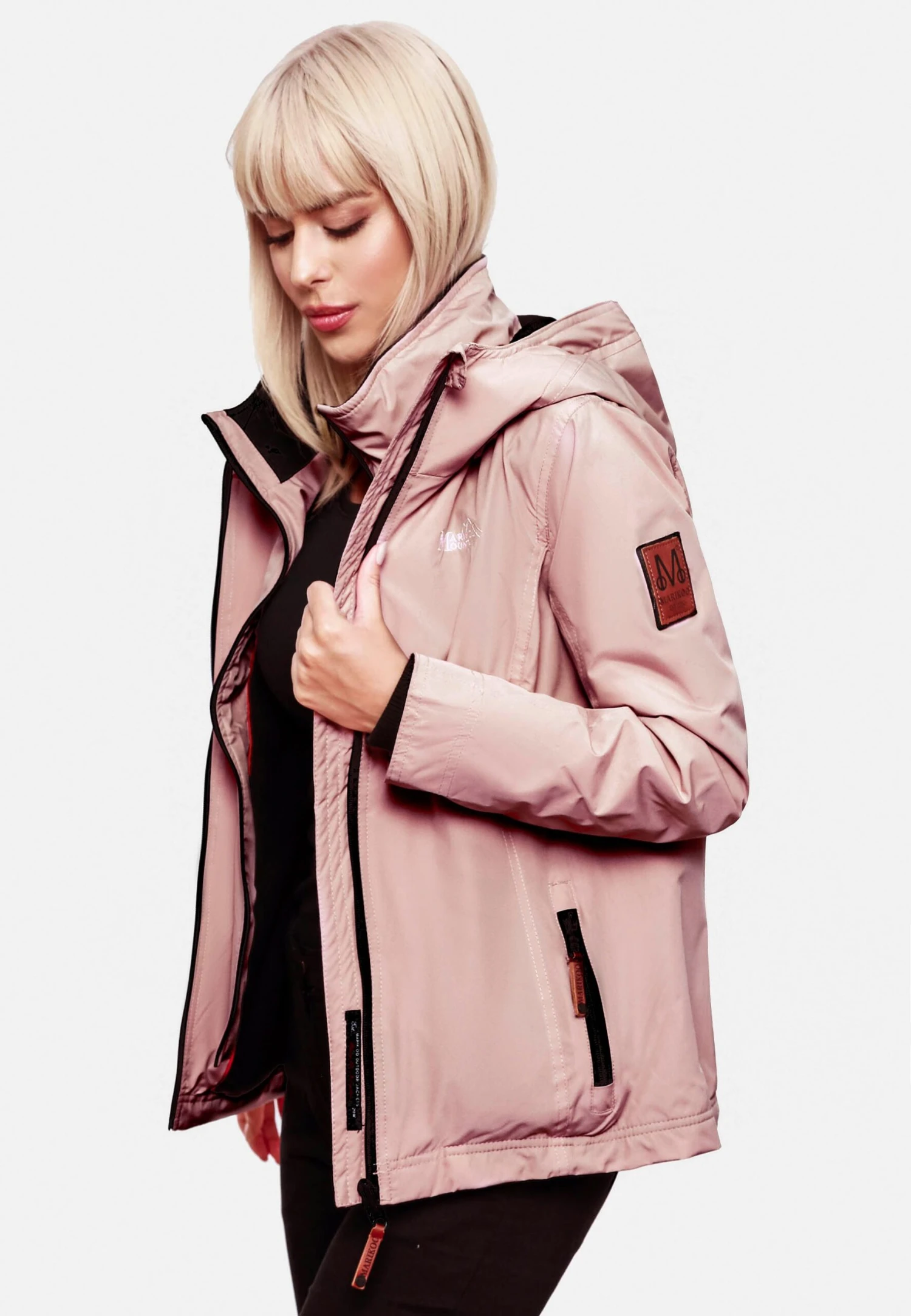 Marikoo Brombeere - Chaqueta Outdoor - Powder Rose 8 Marikoo Brombeere - Chaqueta Outdoor - Powder Rose - Imagen 8