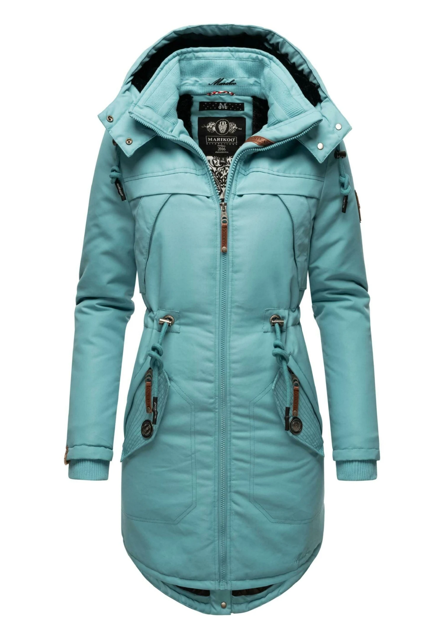 Marikoo Kamii - Abrigo De Invierno - Misty Blue 1 Marikoo Kamii - Abrigo De Invierno - Misty Blue