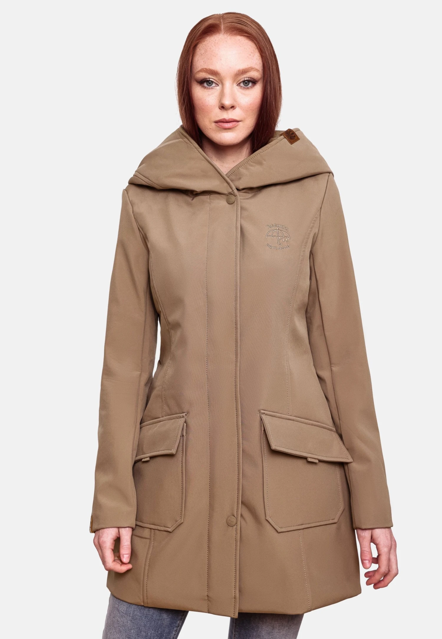 Marikoo Mayleen - Impermeable - Taupe 1 Marikoo Mayleen - Impermeable - Taupe