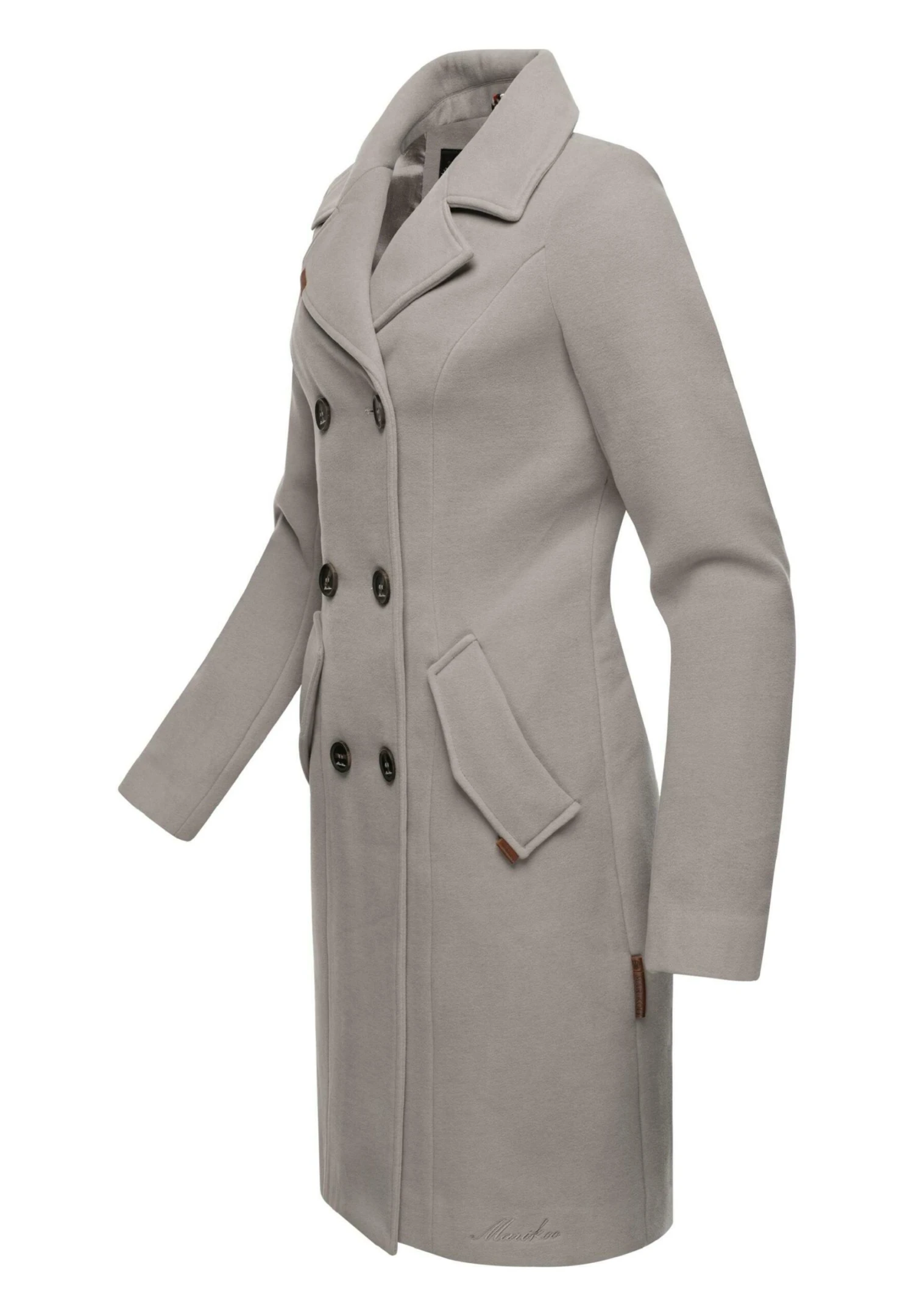 Marikoo Nanakoo - Abrigo Clásico - Zinc Grey 2 Marikoo Nanakoo - Abrigo Clásico - Zinc Grey - Imagen 2