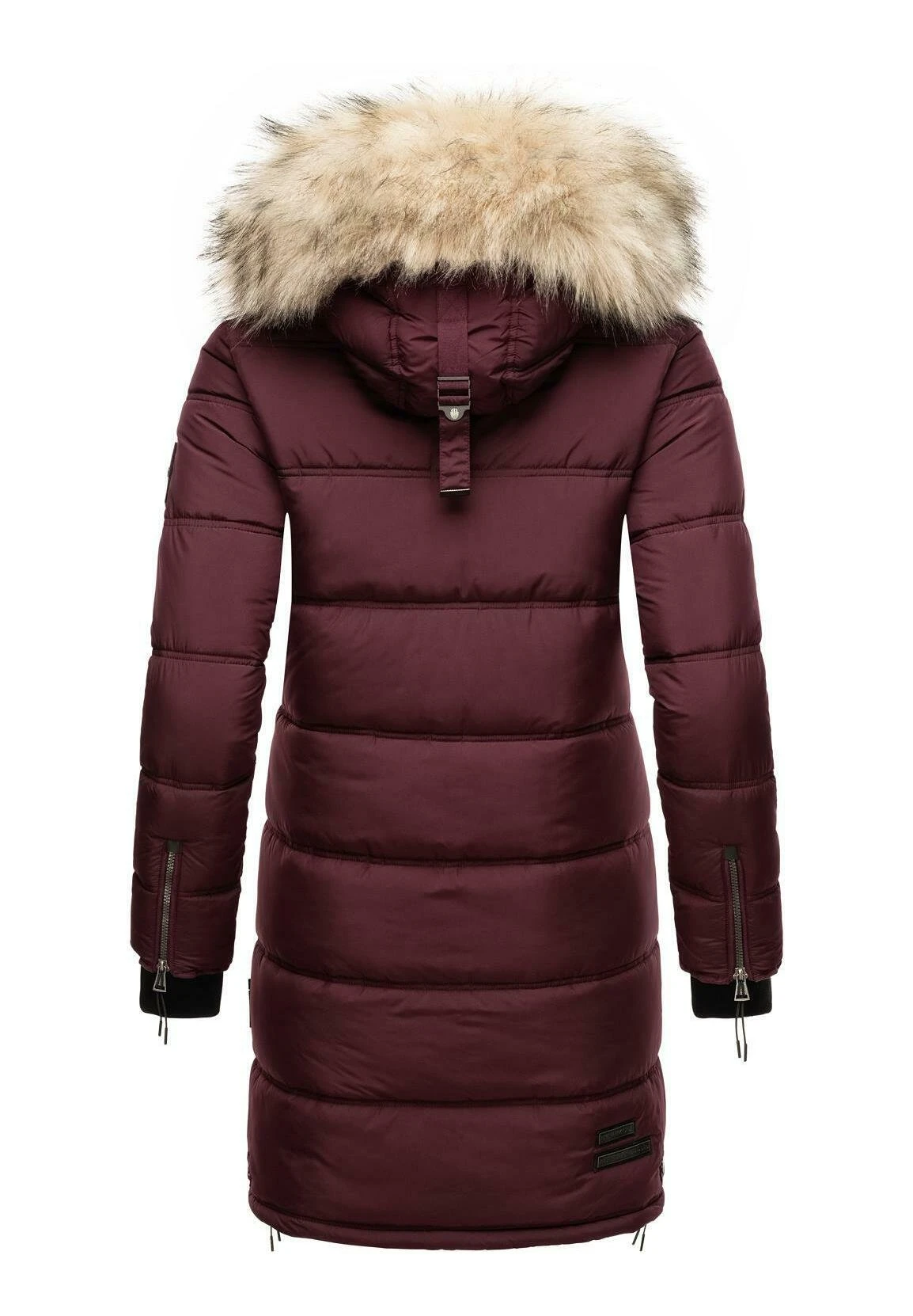 Marikoo Chaskaa - Abrigo De Invierno - Dark Red Melange 9 Marikoo Chaskaa - Abrigo De Invierno - Dark Red Melange - Imagen 9