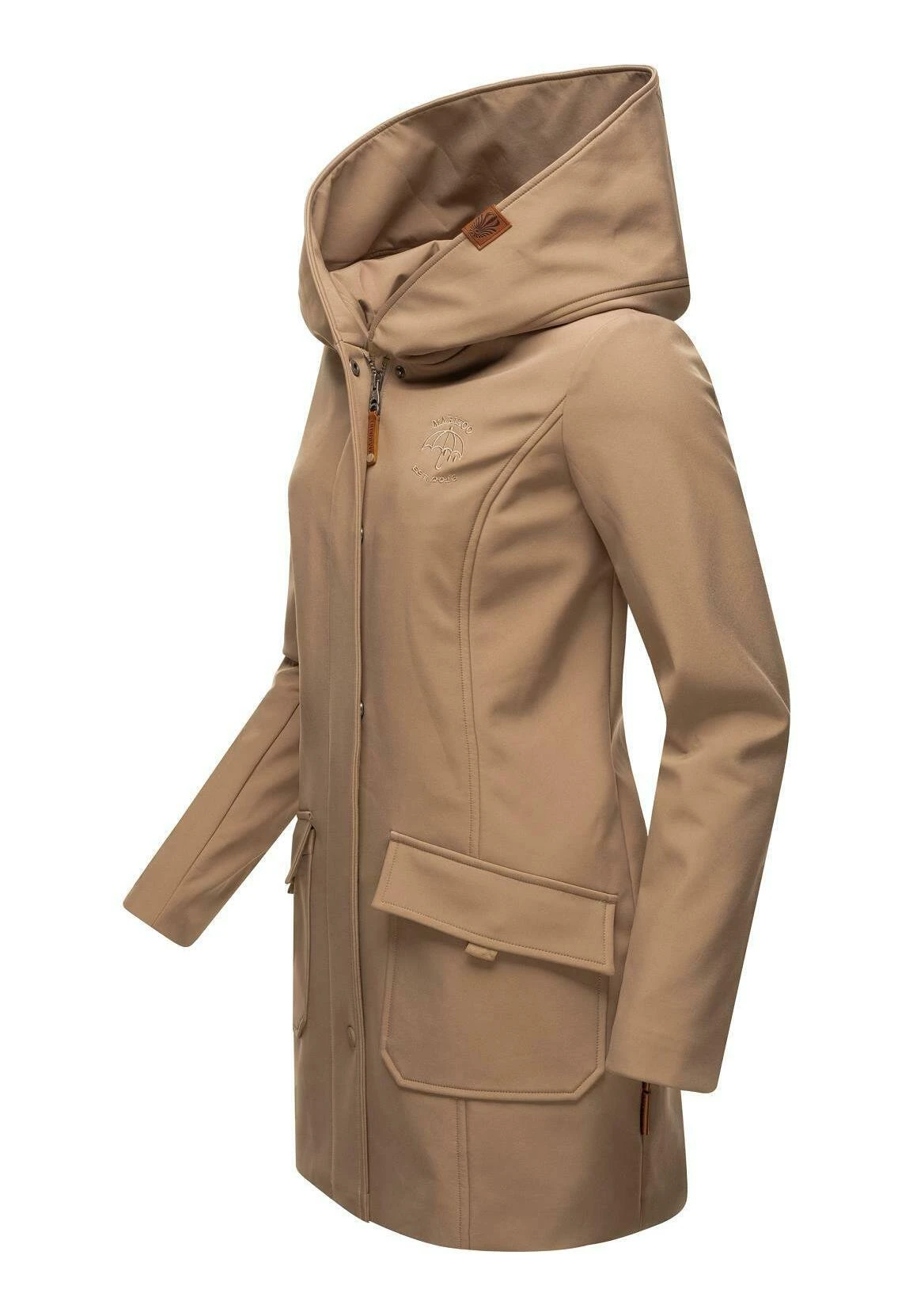 Marikoo Mayleen - Impermeable - Taupe 6 Marikoo Mayleen - Impermeable - Taupe - Imagen 6