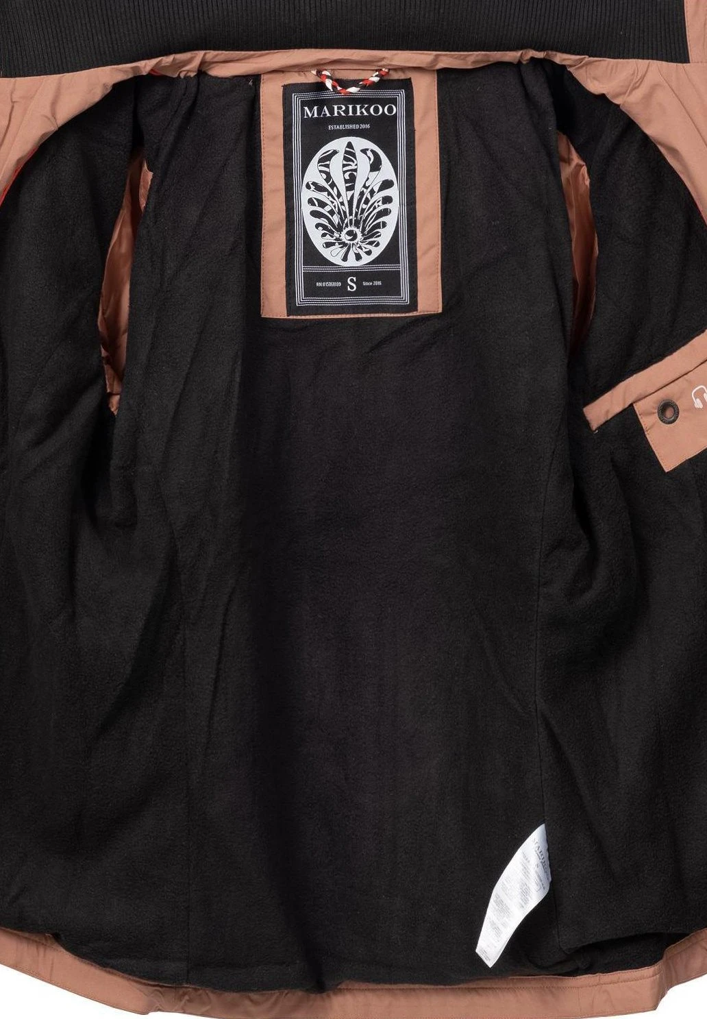 Marikoo Erdbeere - Chaqueta Outdoor - Light Pink 4 Marikoo Erdbeere - Chaqueta Outdoor - Light Pink - Imagen 4