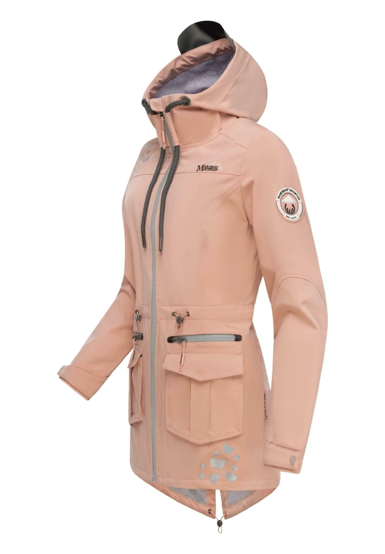Marikoo Ulissaa - Impermeable - Rose 2 Marikoo Ulissaa - Impermeable - Rose - Imagen 2