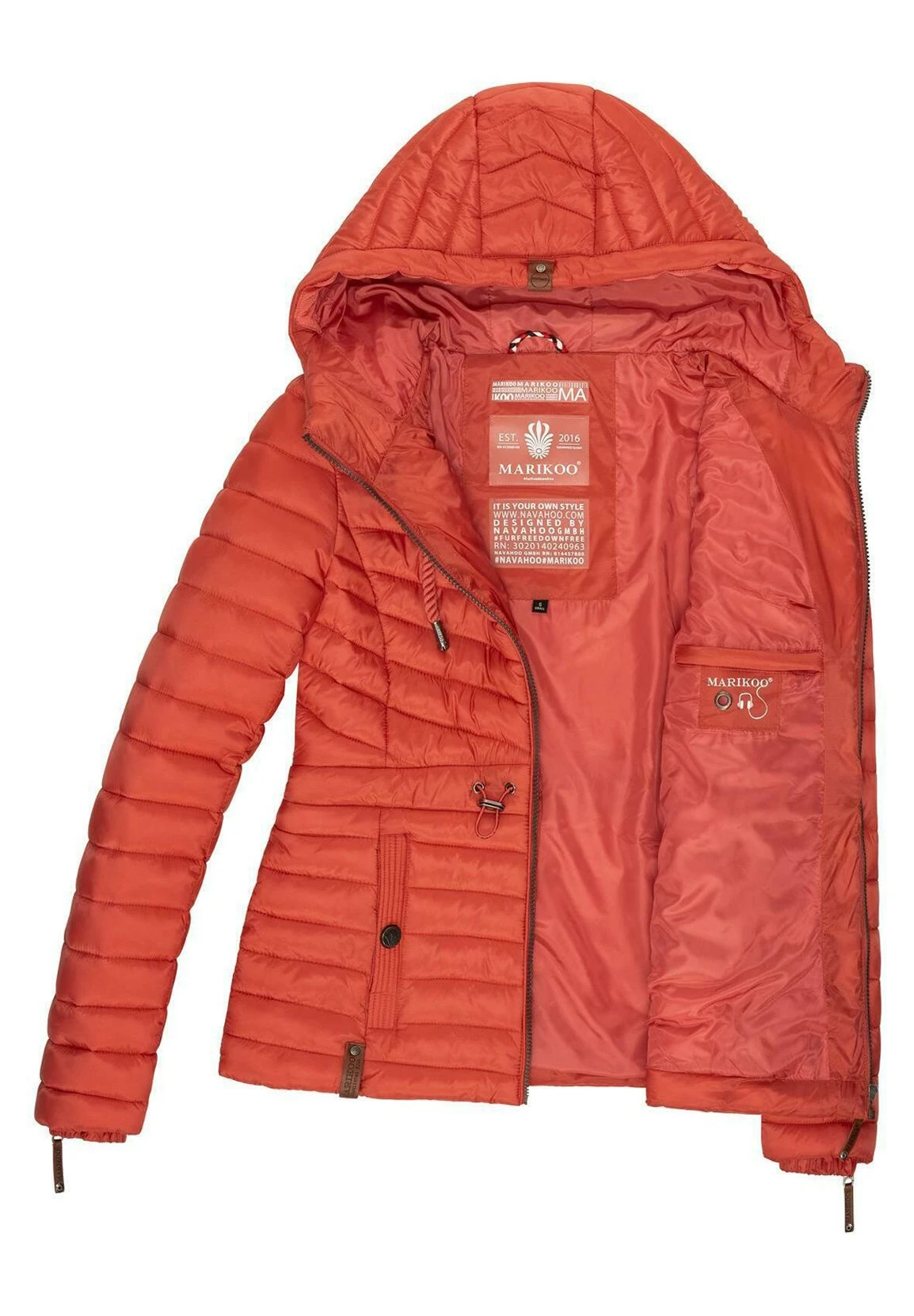 Marikoo Aniyaa - Chaqueta De Entretiempo - Coralle 5 Marikoo Aniyaa - Chaqueta De Entretiempo - Coralle - Imagen 5