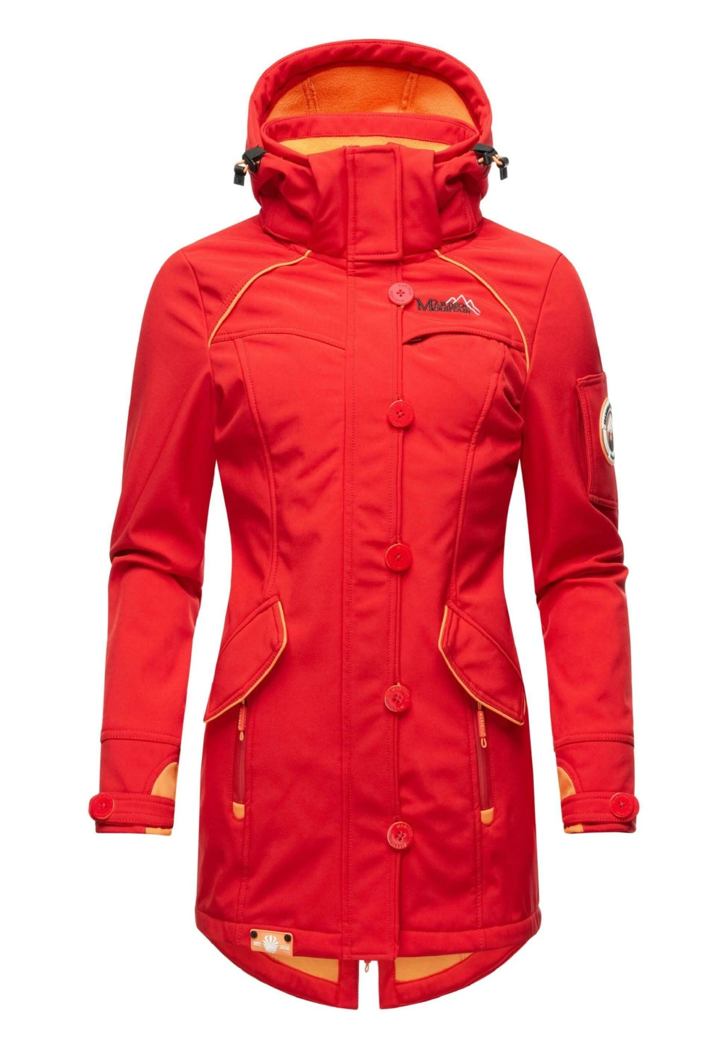 Marikoo Soulinaa - Parka - Light Red 6 Marikoo Soulinaa - Parka - Light Red - Imagen 6