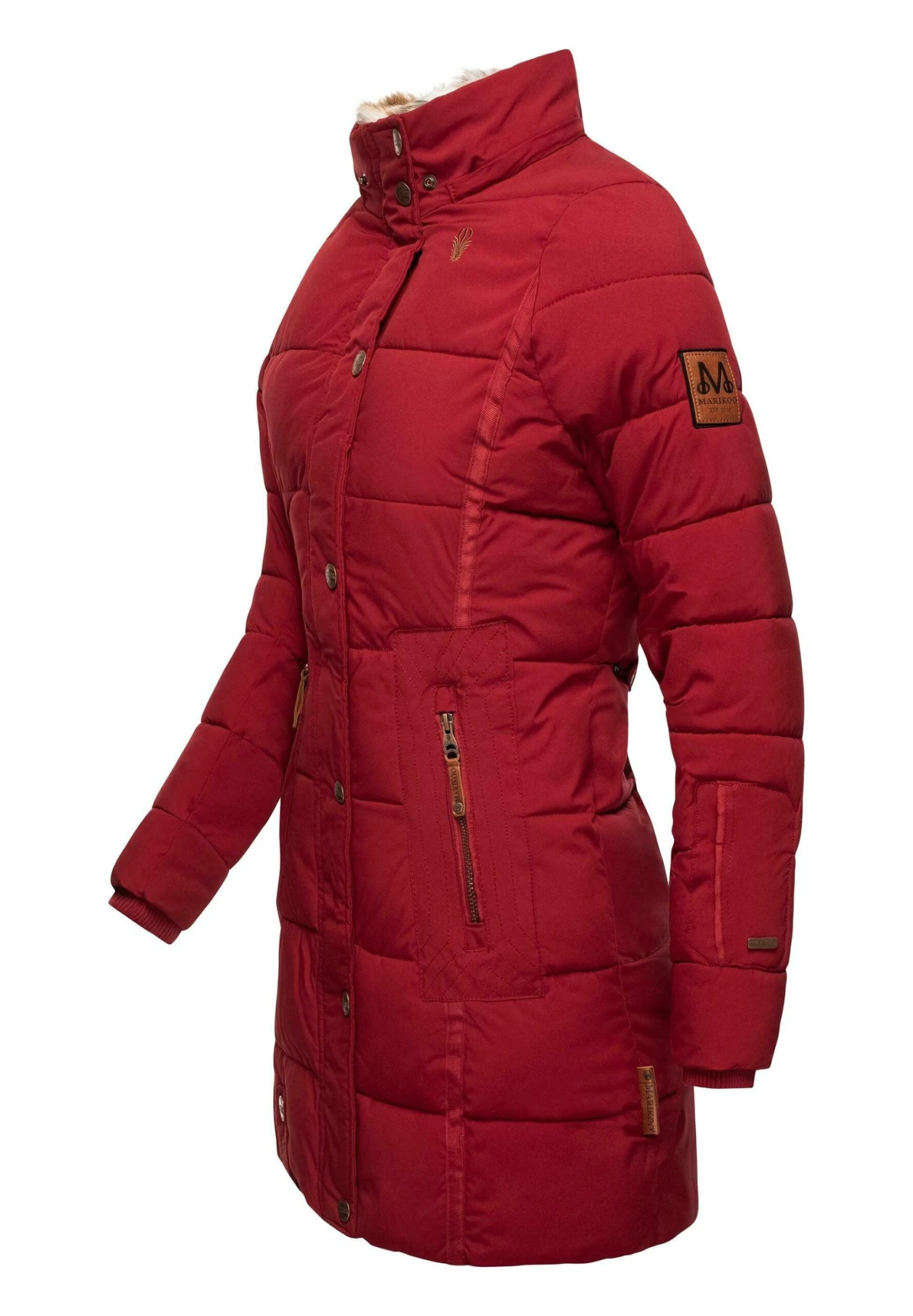 Marikoo Lieblings - Abrigo De Invierno - Blood Red 5 Marikoo Lieblings - Abrigo De Invierno - Blood Red - Imagen 5
