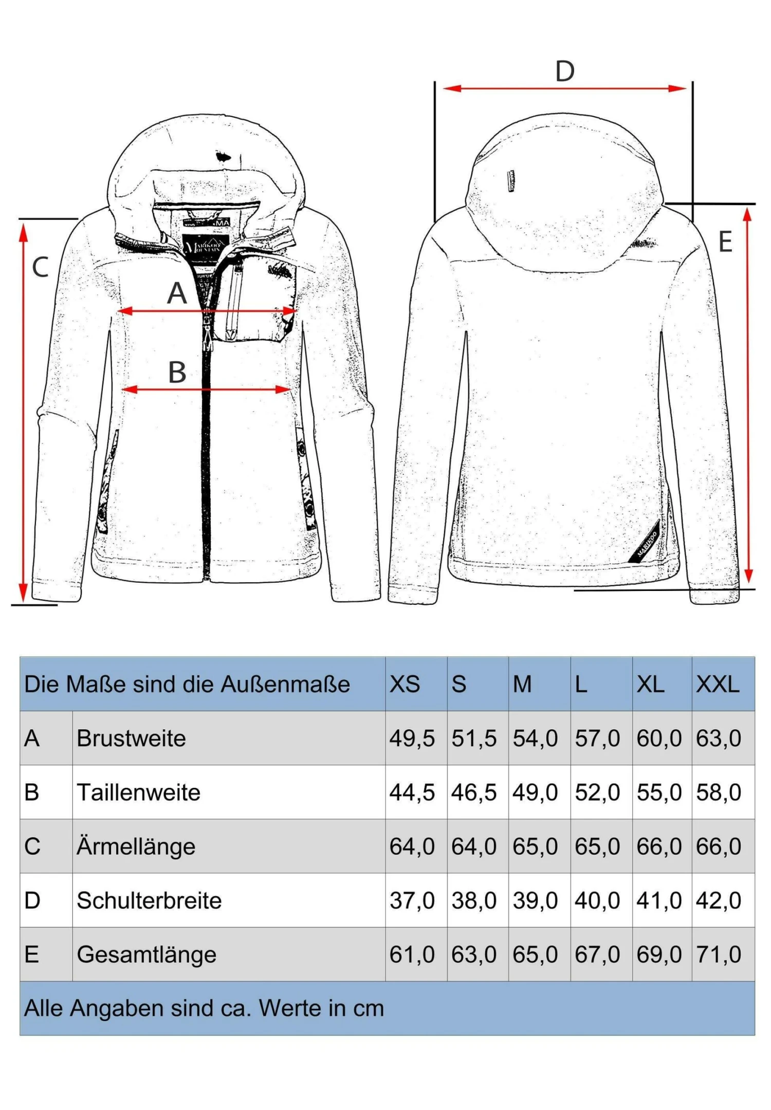 Marikoo Mount Iwaki - Forro Polar - Dark Blue 4 Marikoo Mount Iwaki - Forro Polar - Dark Blue - Imagen 4